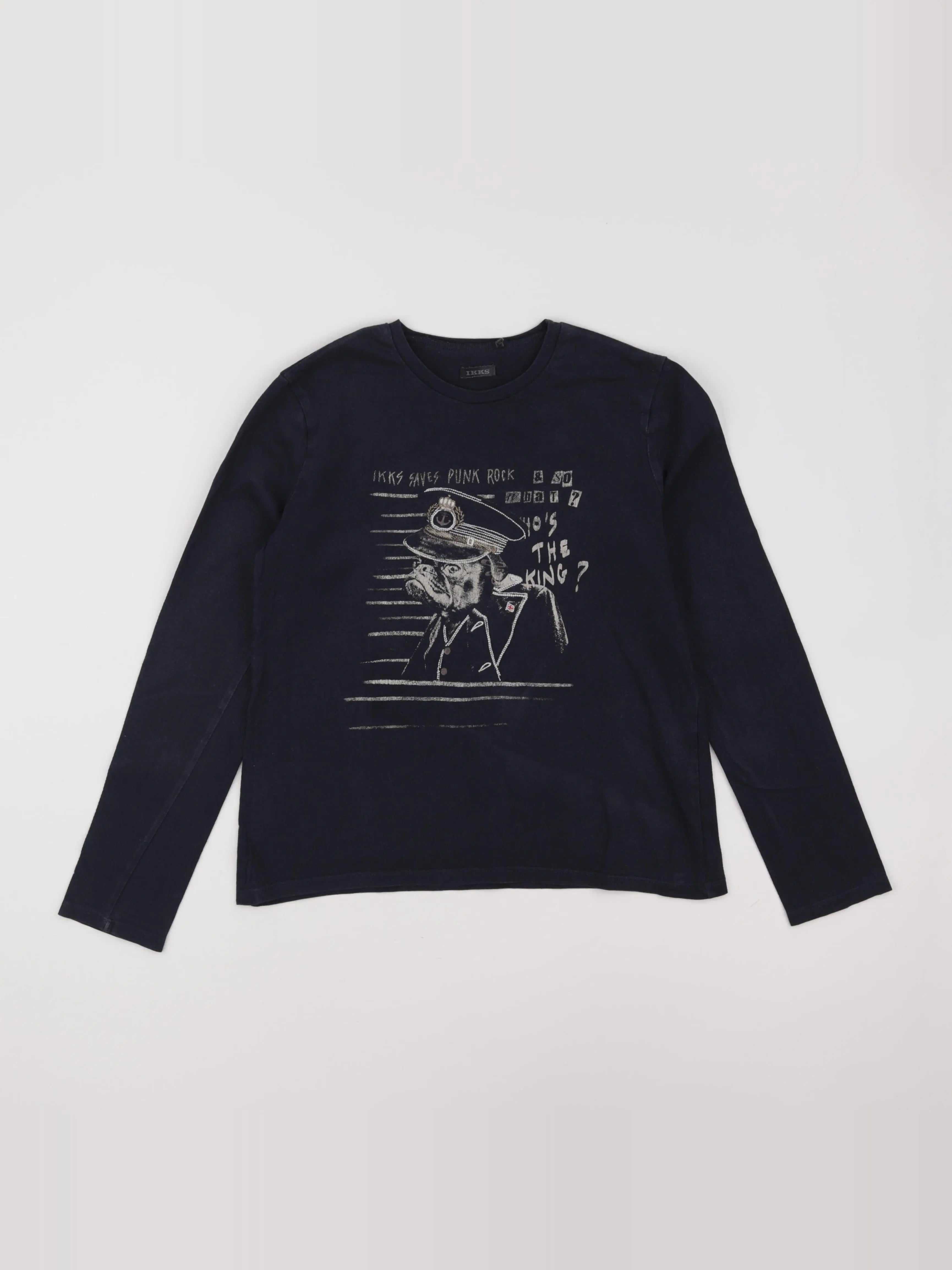 IKKS - tee-shirt bleu - 12 ans