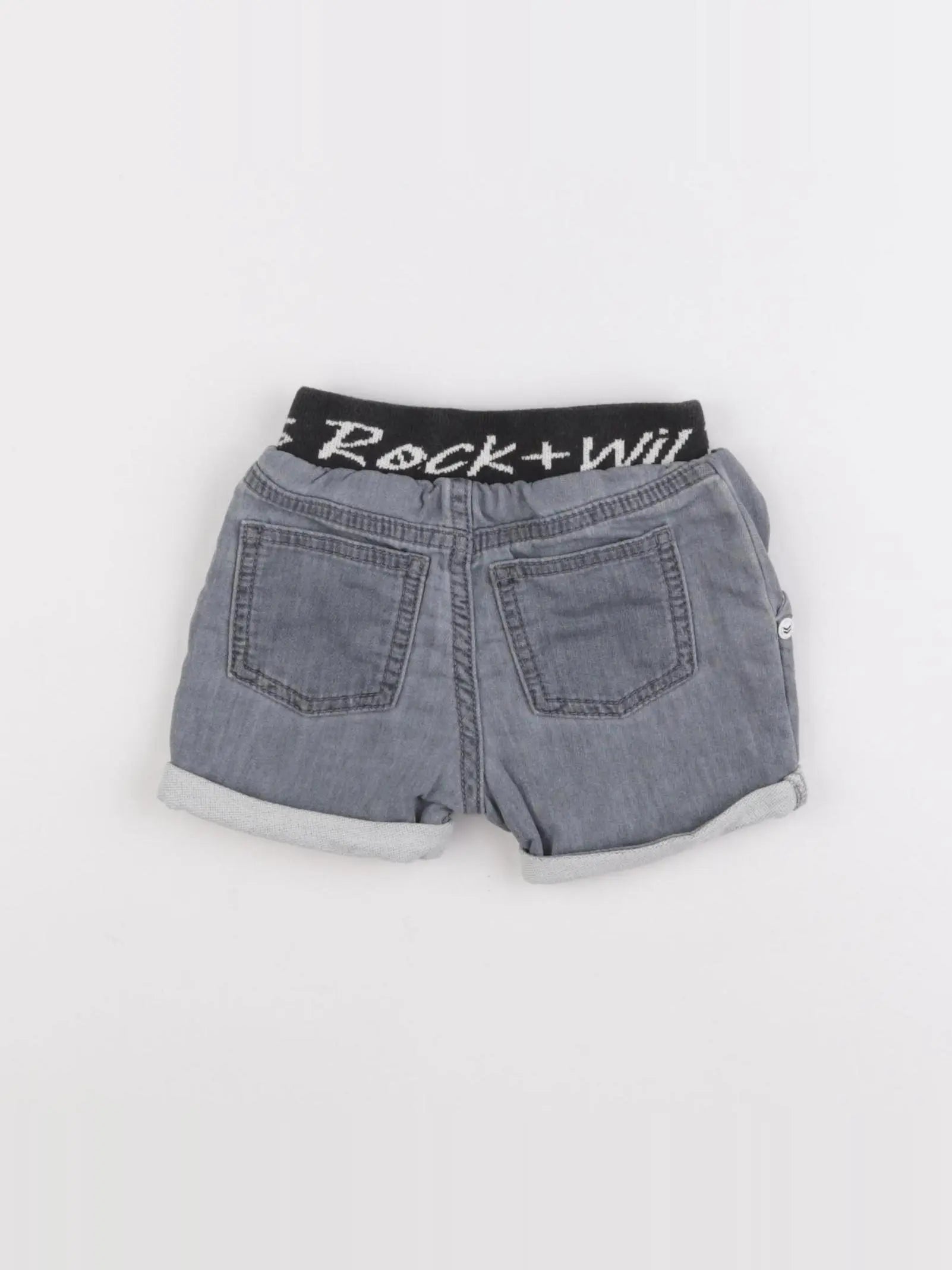 IKKS - short gris - 6 mois
