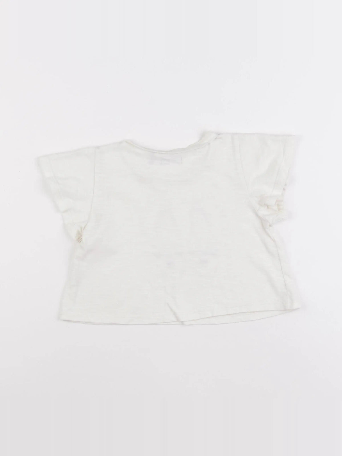 IKKS - tee-shirt beige - 2 ans