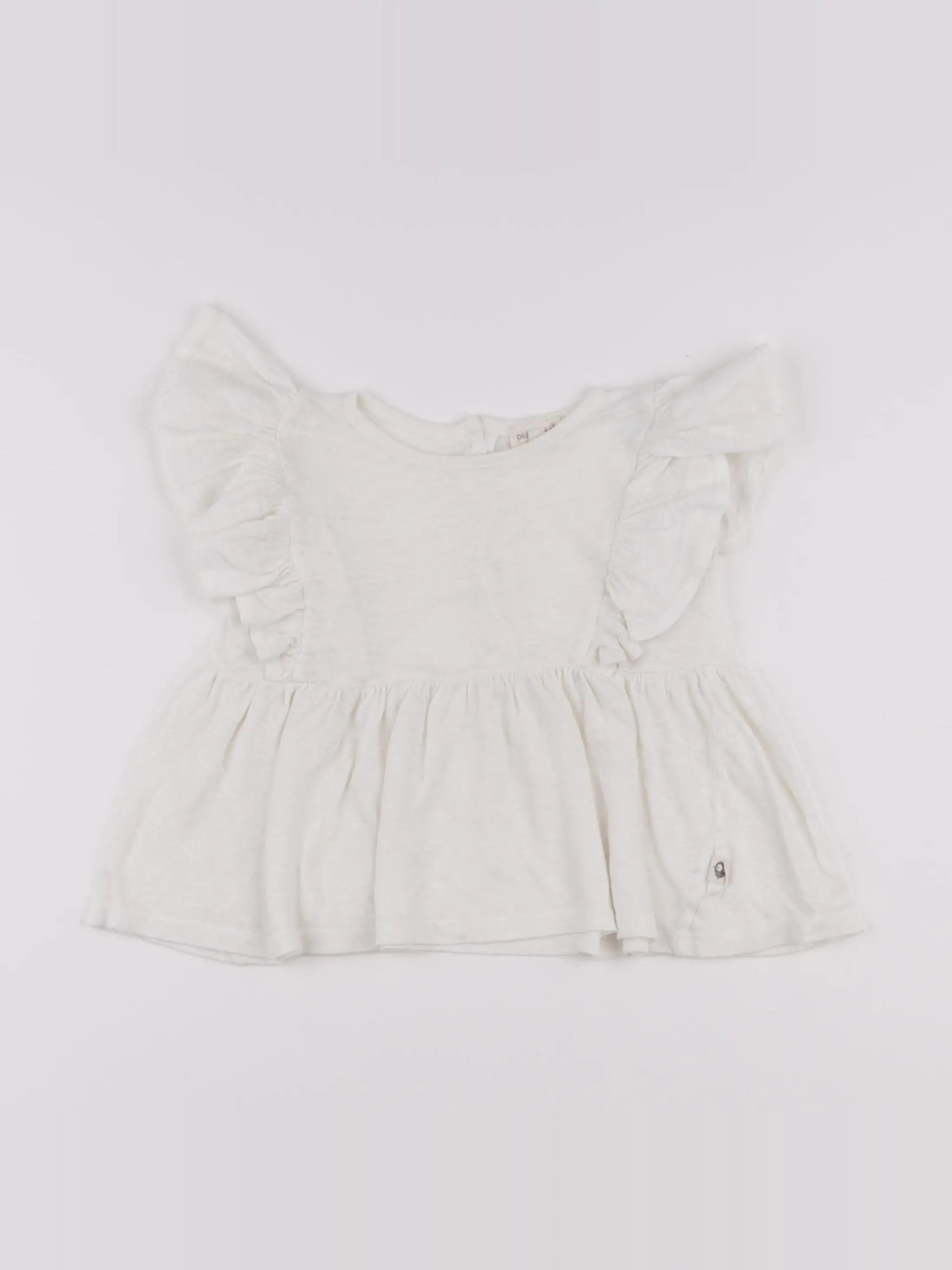 Piupiuchick - tee-shirt blanc - 2 ans