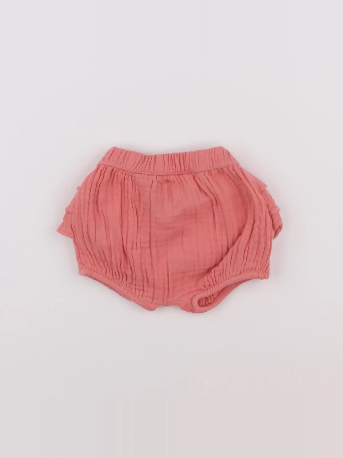 Vertbaudet - bloomer volants au dos rose - 3 mois