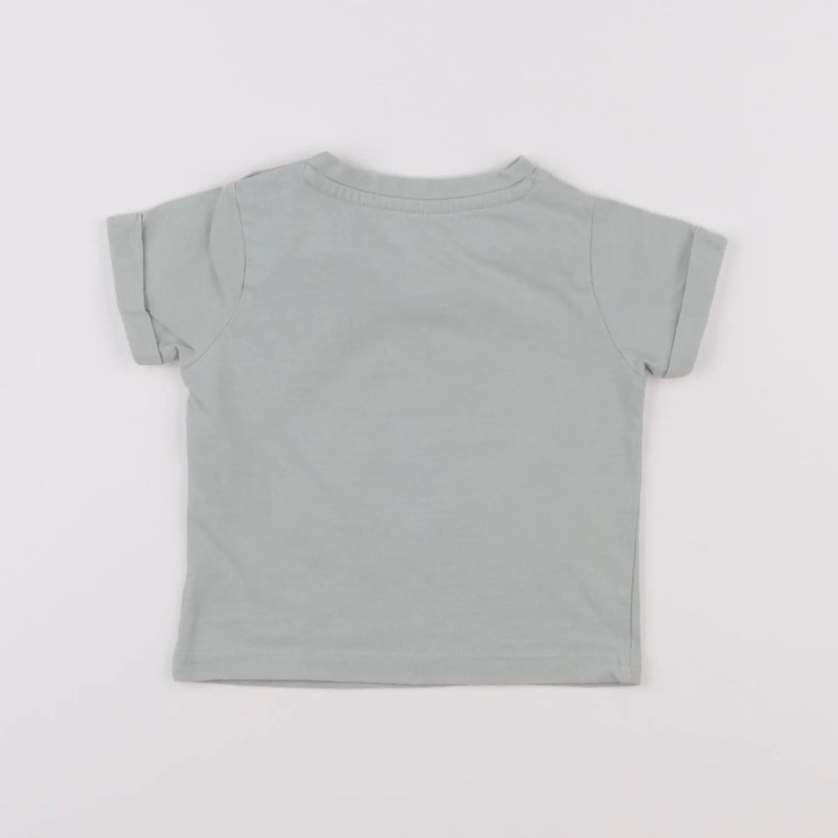 Vertbaudet - tee-shirt vert - 6 mois