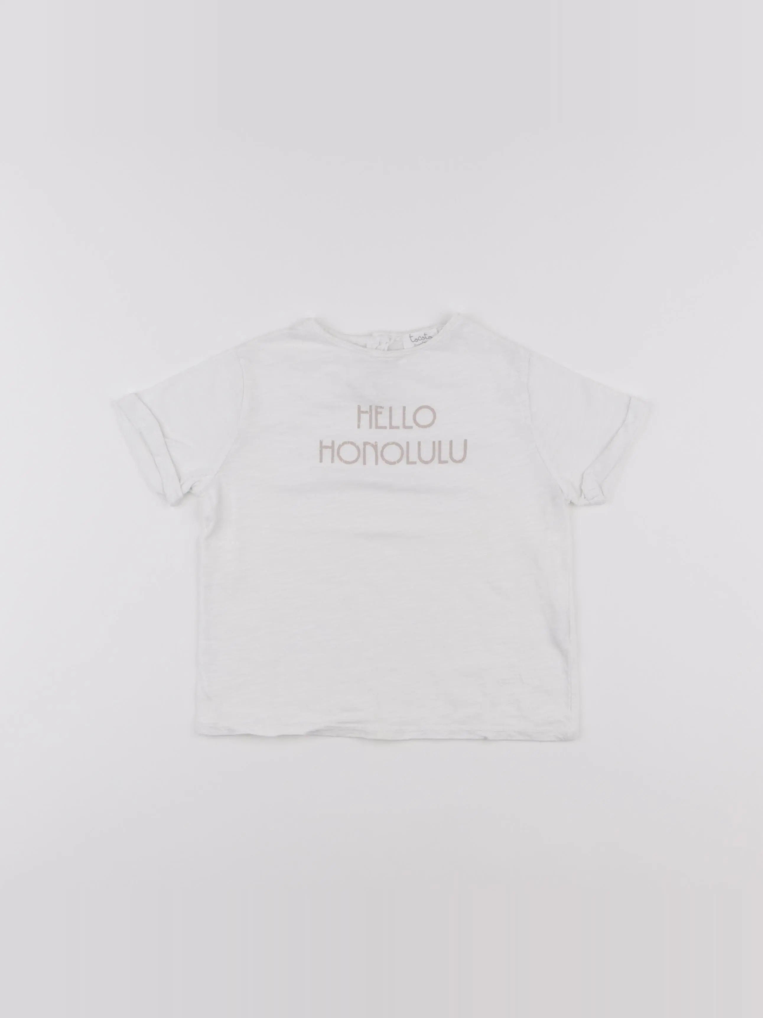 Tocoto vintage - tee-shirt blanc - 18/24 mois