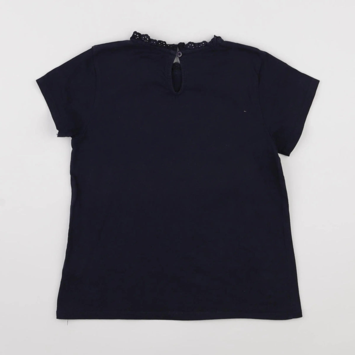 Vertbaudet - tee-shirt bleu - 10 ans