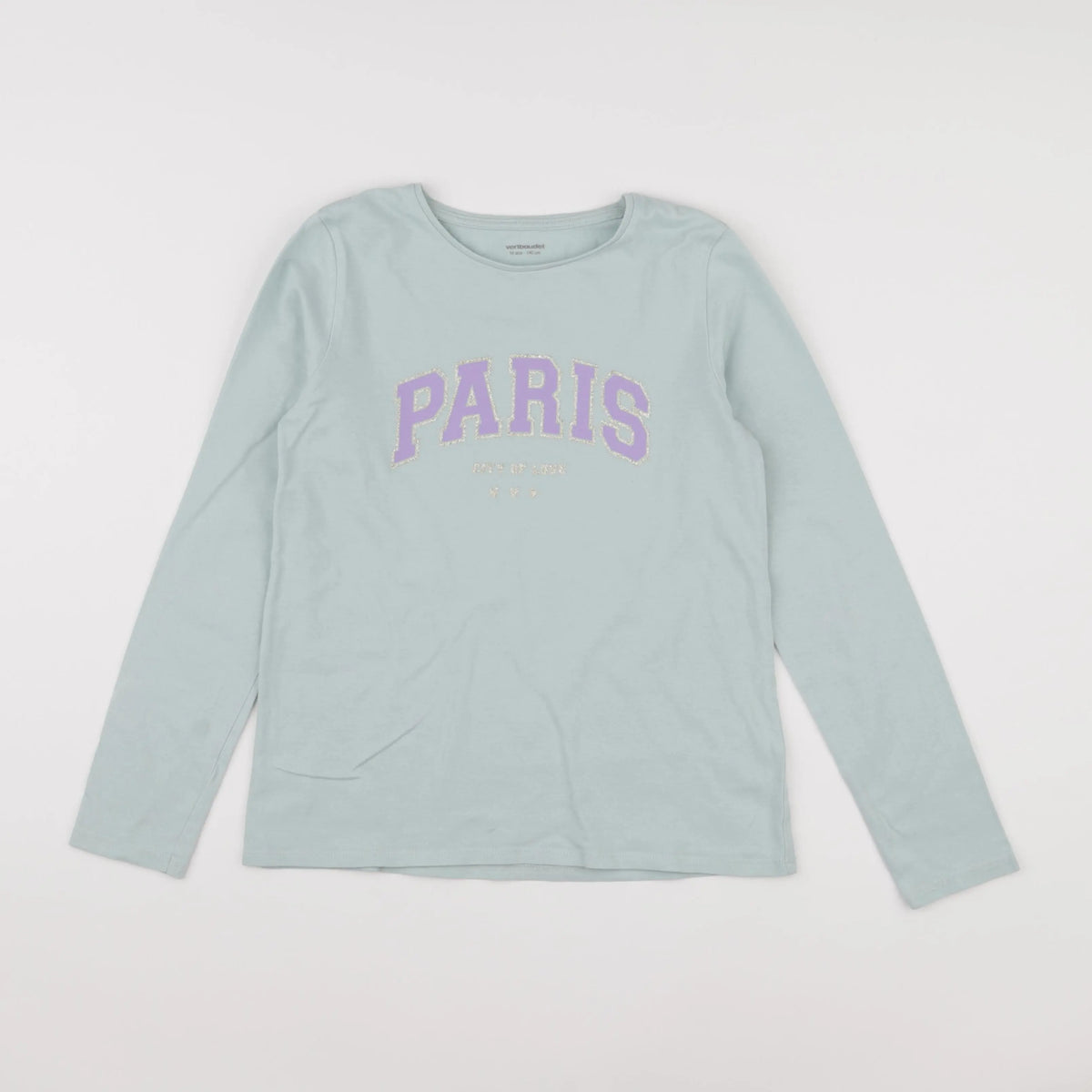 Vertbaudet - tee-shirt vert - 10 ans
