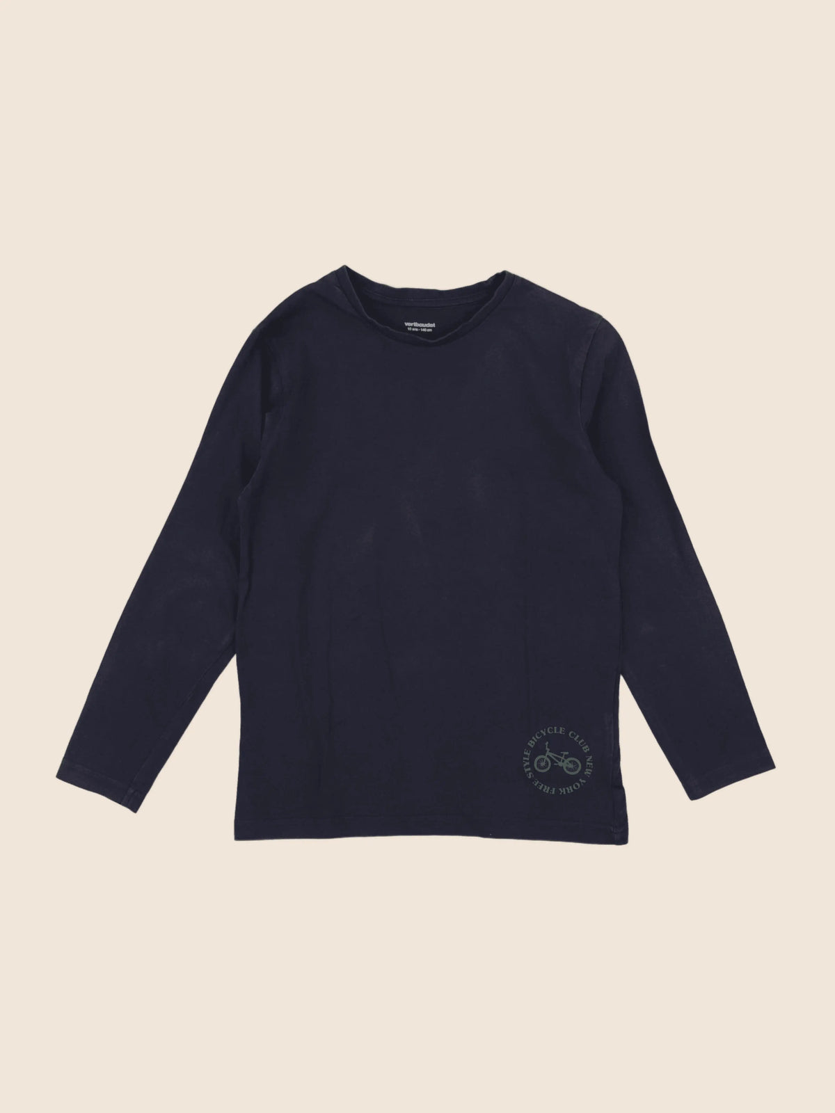 Vertbaudet - tee-shirt bleu - 10 ans