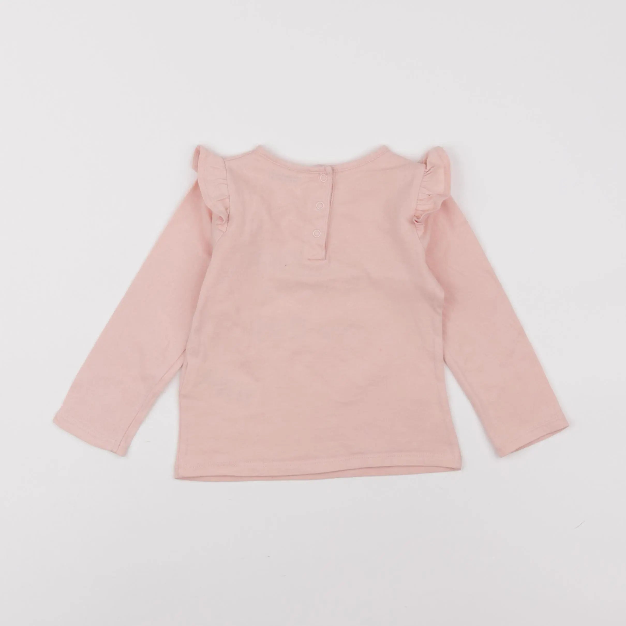 Vertbaudet - tee-shirt rose - 18 mois