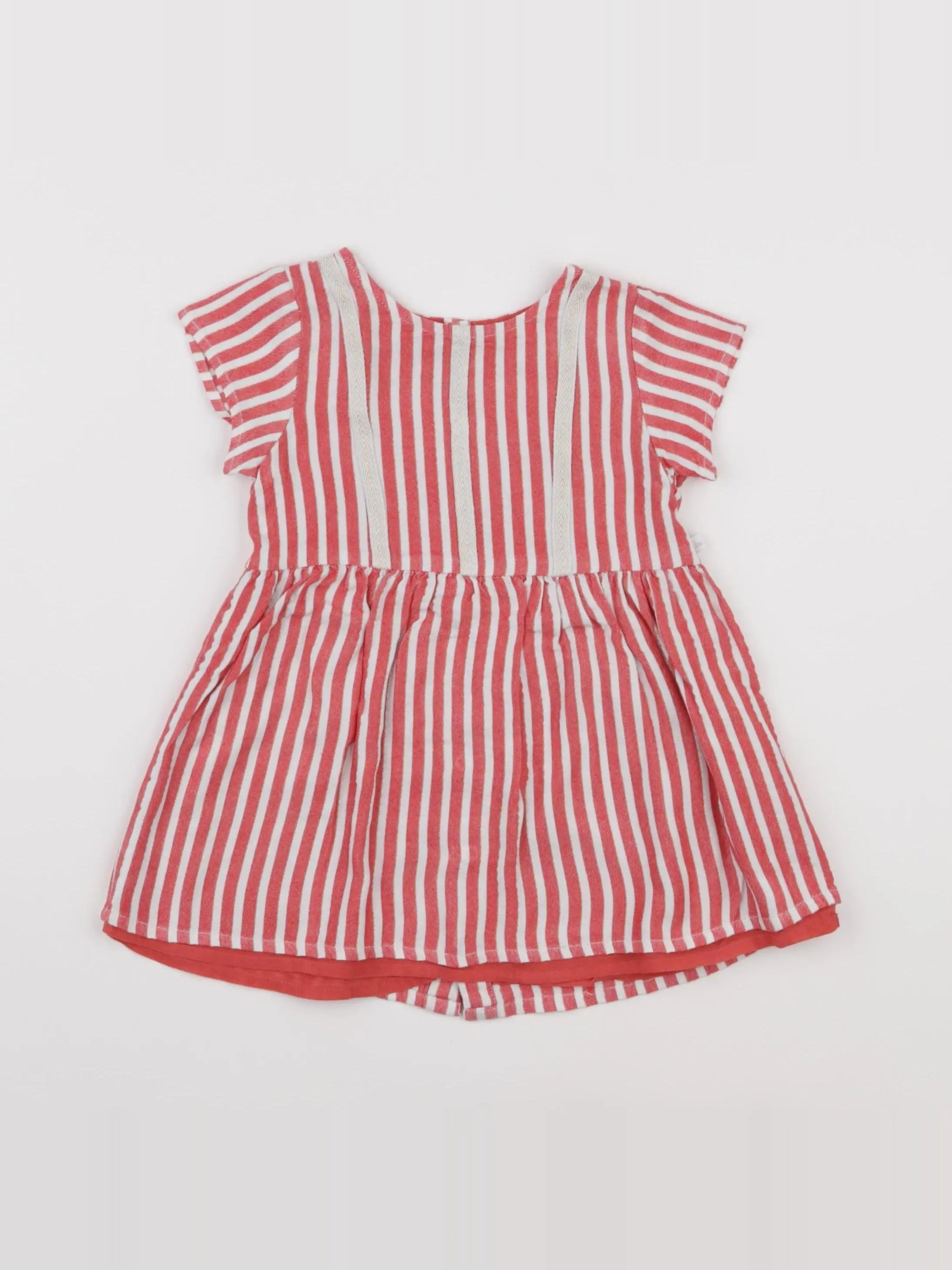 IKKS - robe rouge - 18 mois