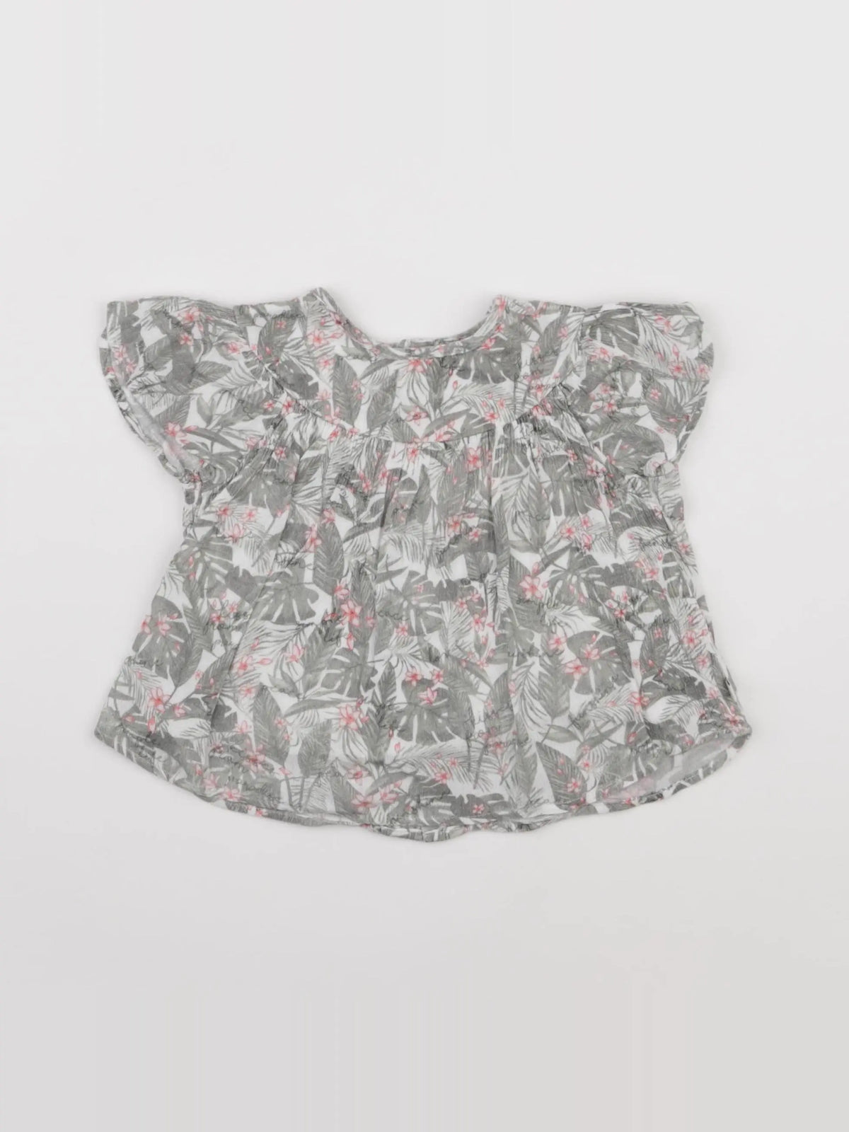 IKKS - blouse vert - 18 mois