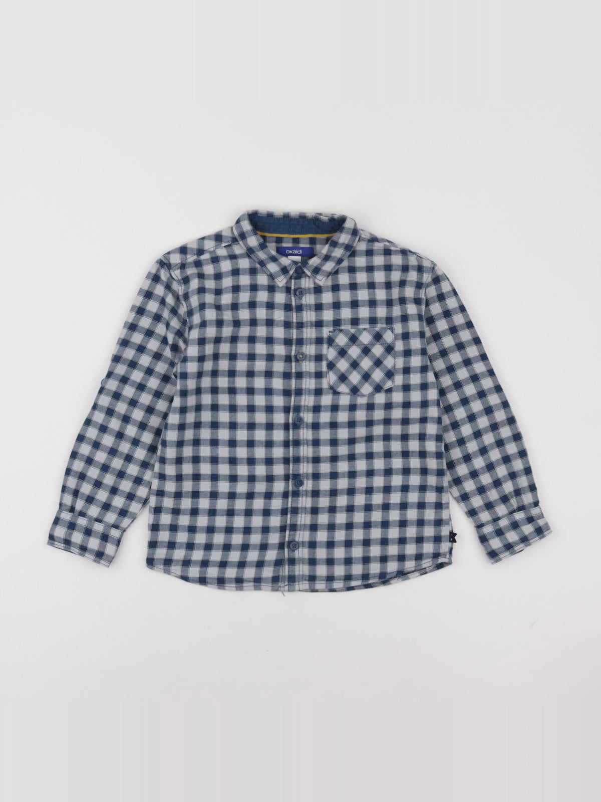 Okaidi - chemise bleu - 4 ans