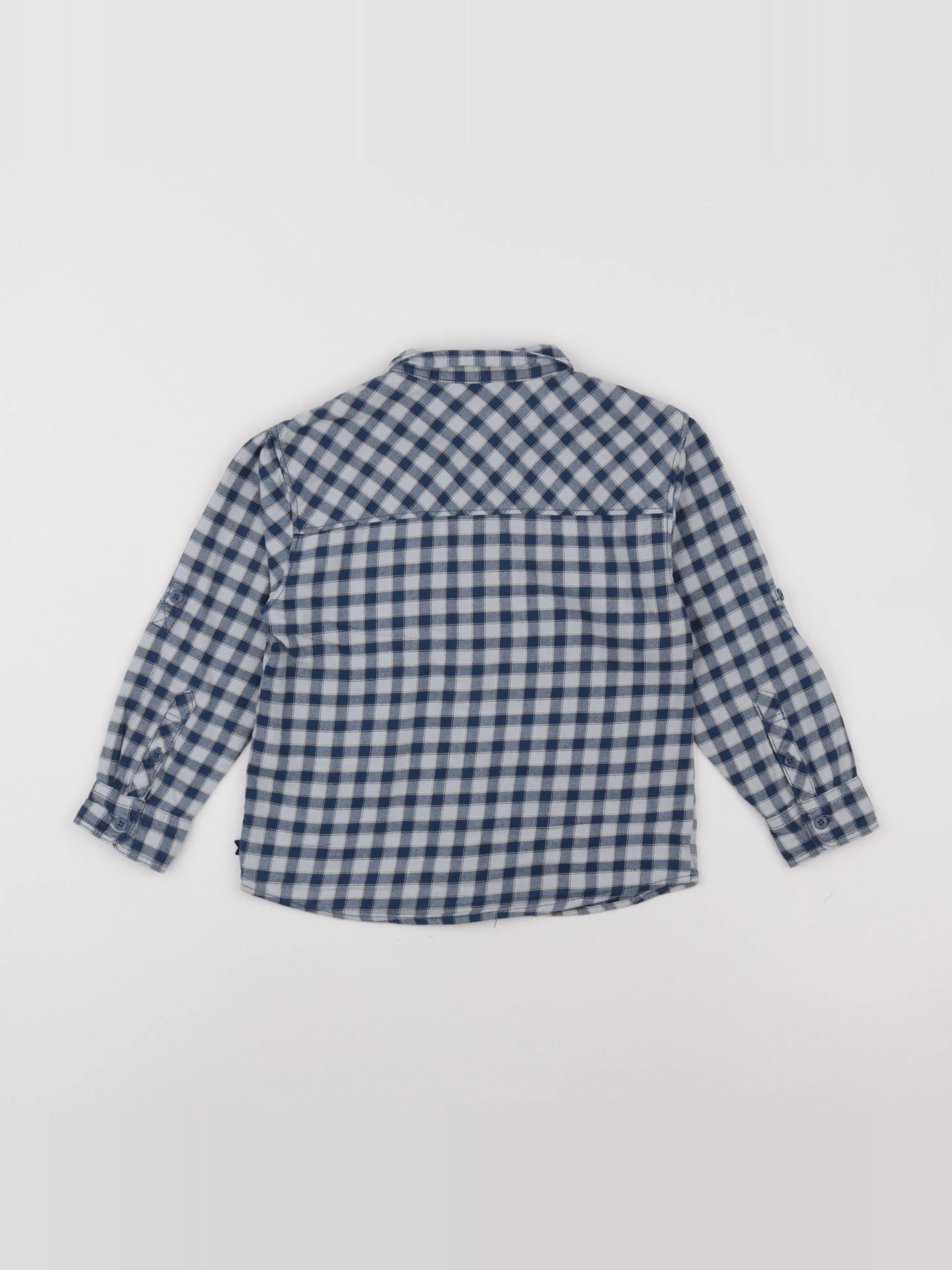 Okaidi - chemise bleu - 4 ans