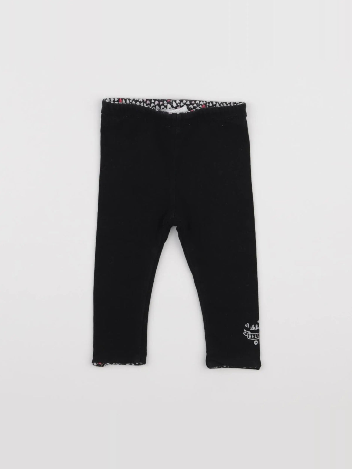 IKKS - legging noir - 6 mois