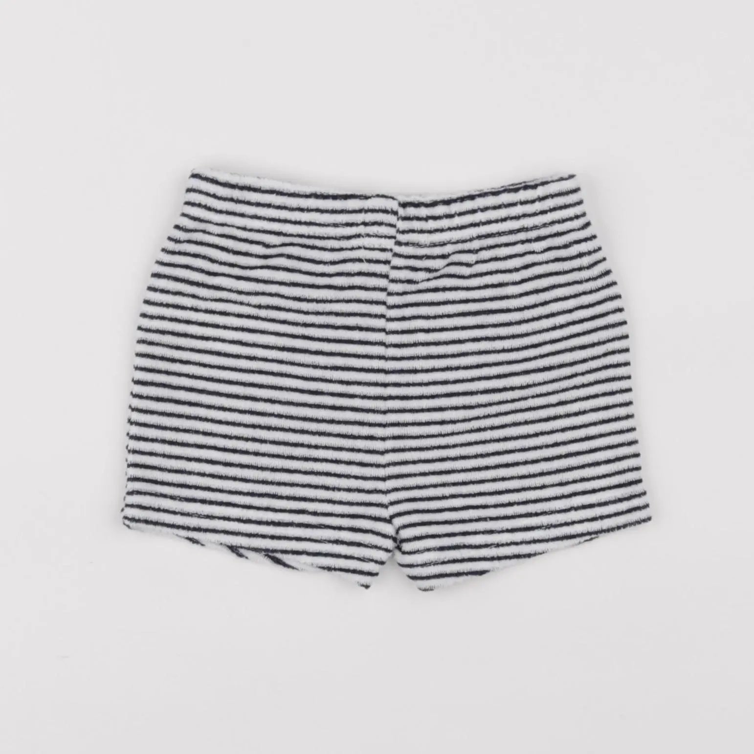 Vertbaudet - short bleu, blanc - 12 mois