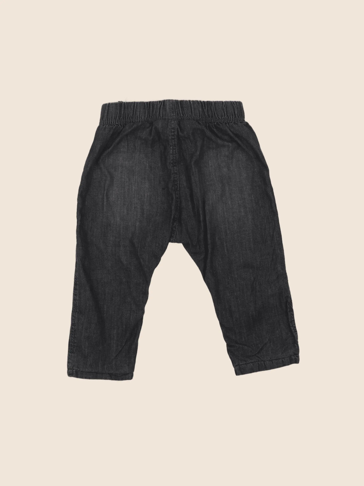 H&M - jean gris - 12/18 mois