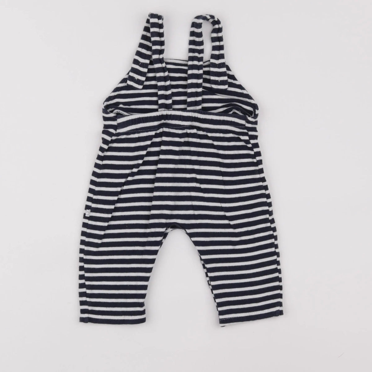 Vertbaudet - salopette blanc, bleu - 6 mois