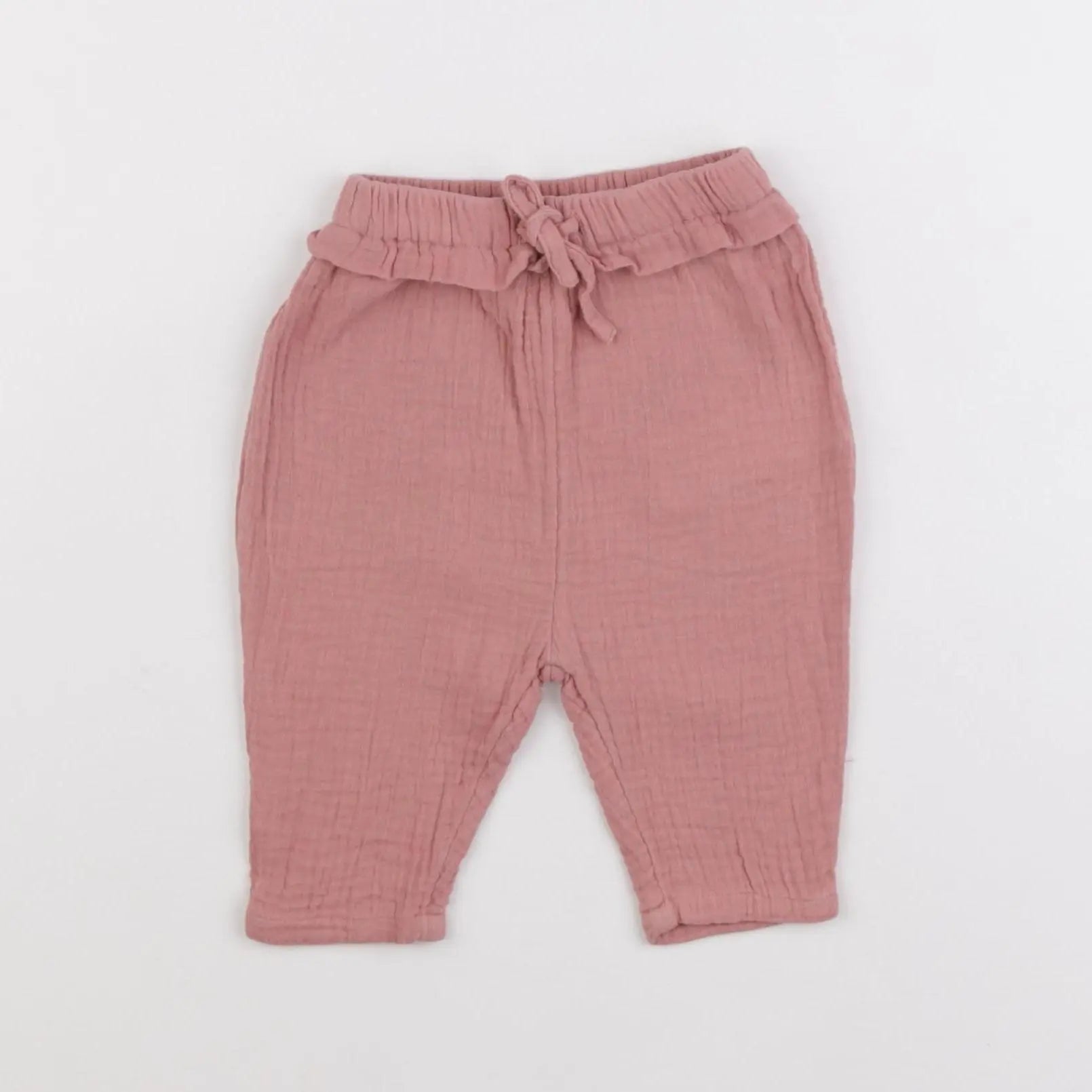 Vertbaudet - pantalon rose - 3 mois