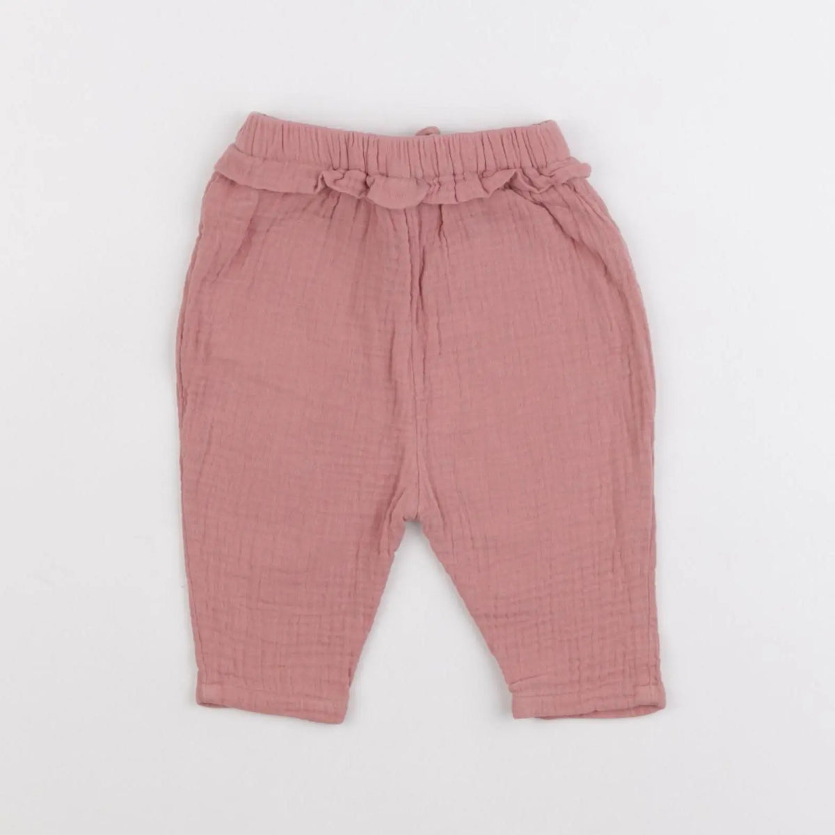 Vertbaudet - pantalon rose - 3 mois