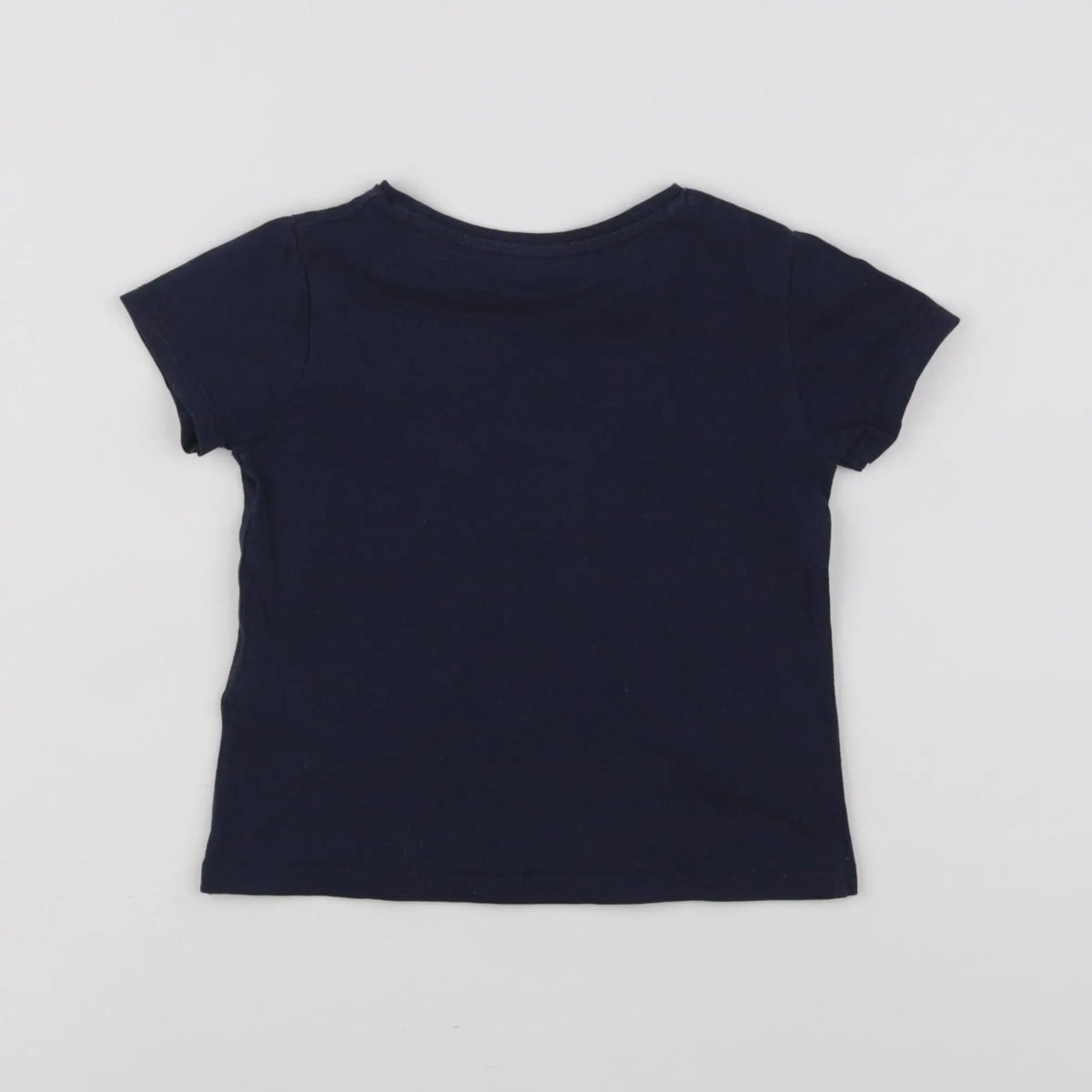 Vertbaudet - tee-shirt bleu - 2 ans