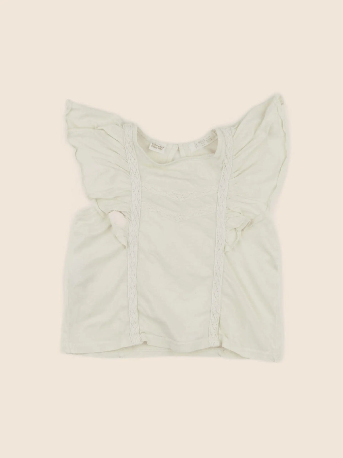 Mango - blouse jaune - 18/24 mois