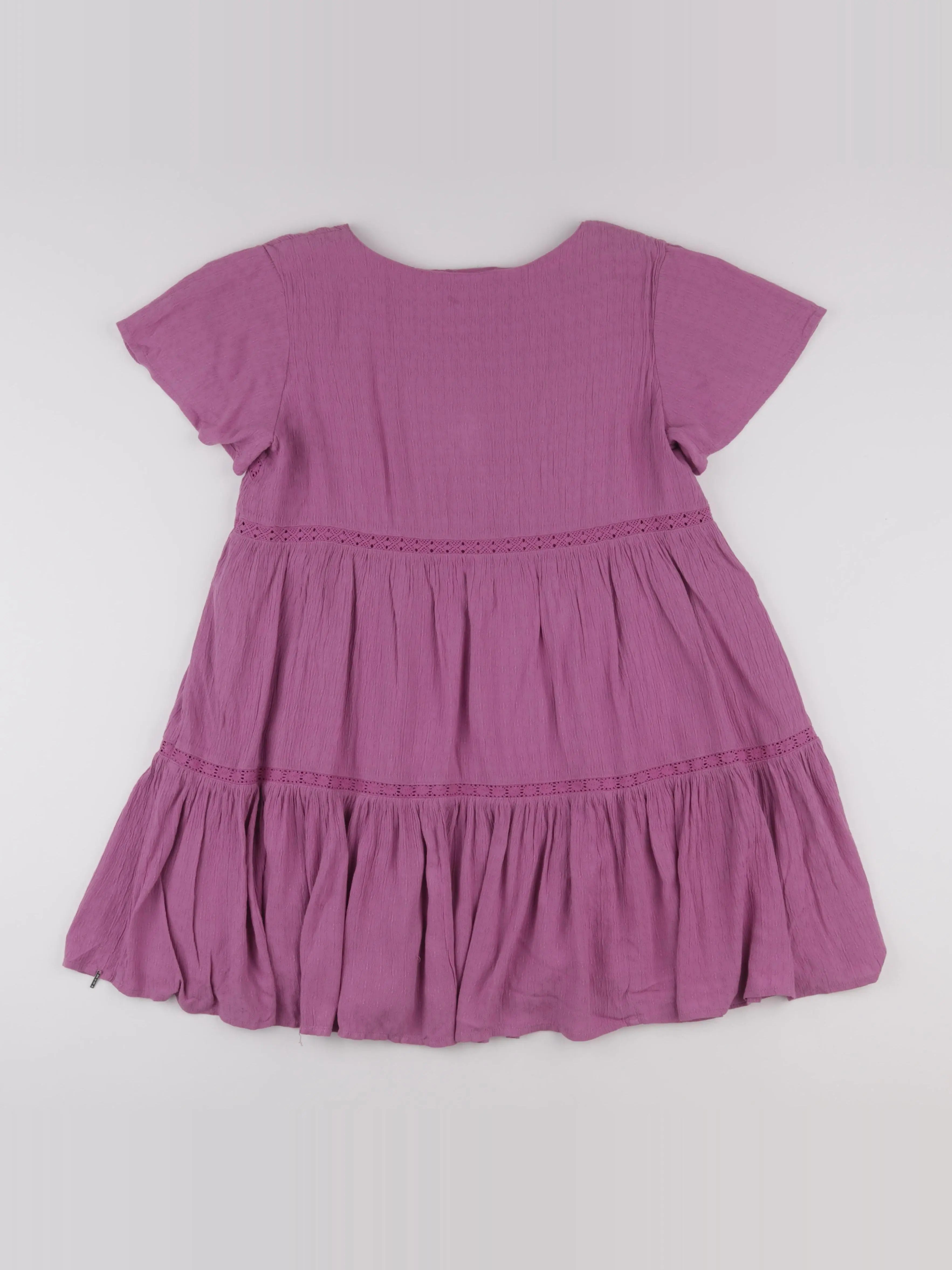 IKKS - robe rose - 12 ans