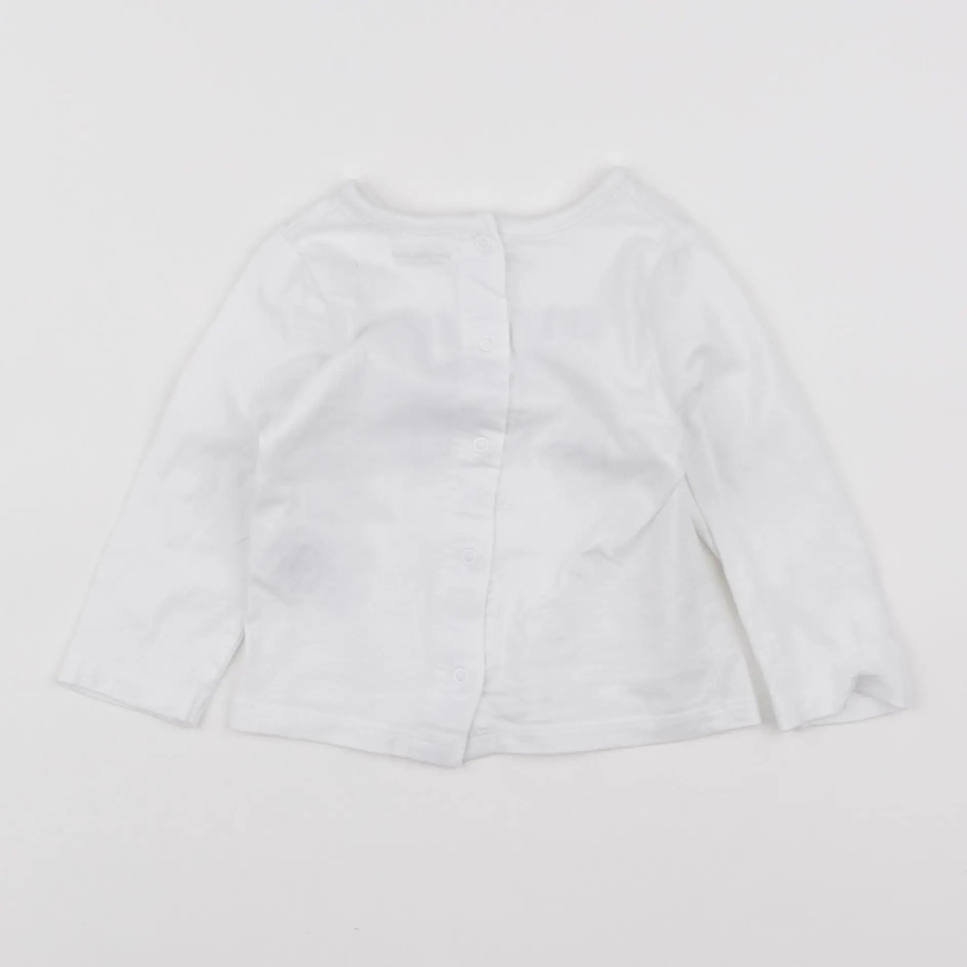 Vertbaudet - tee-shirt blanc - 9 mois