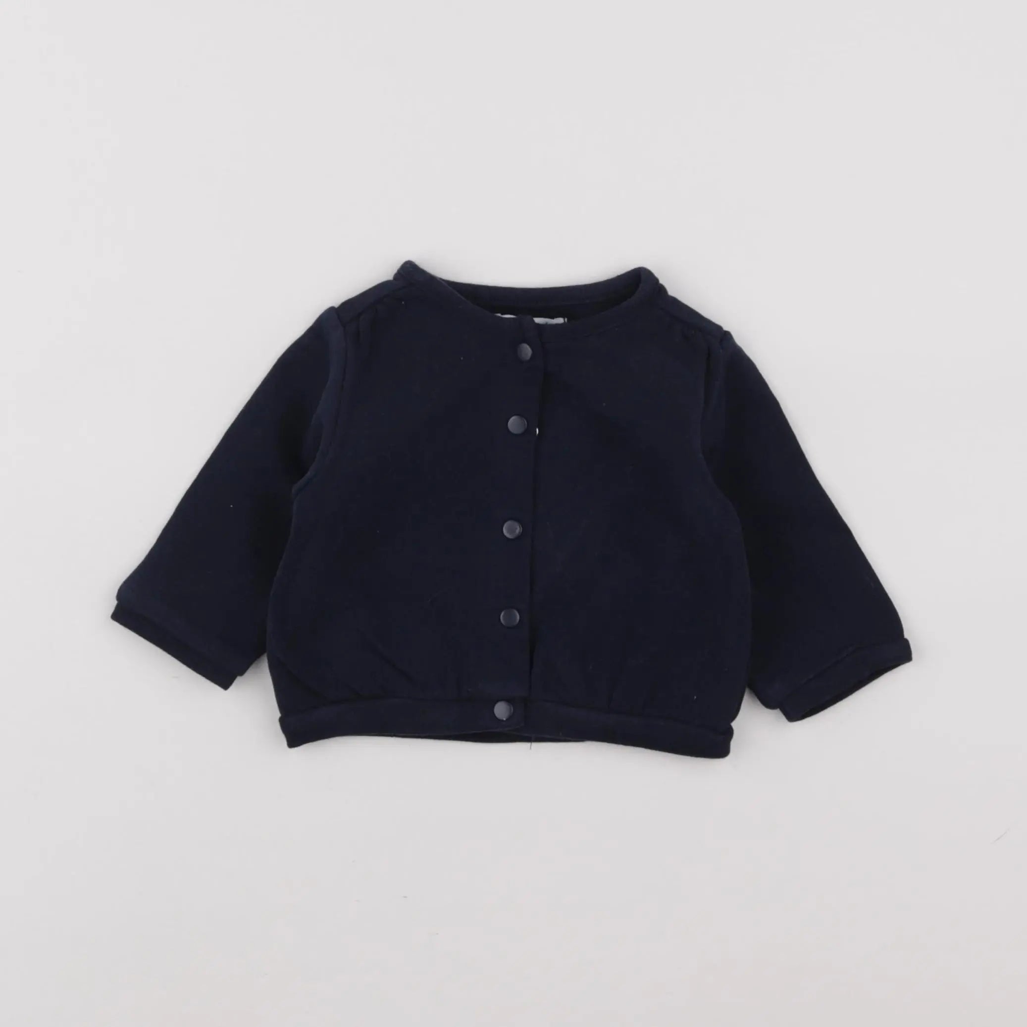 Vertbaudet - sweat bleu - 6 mois