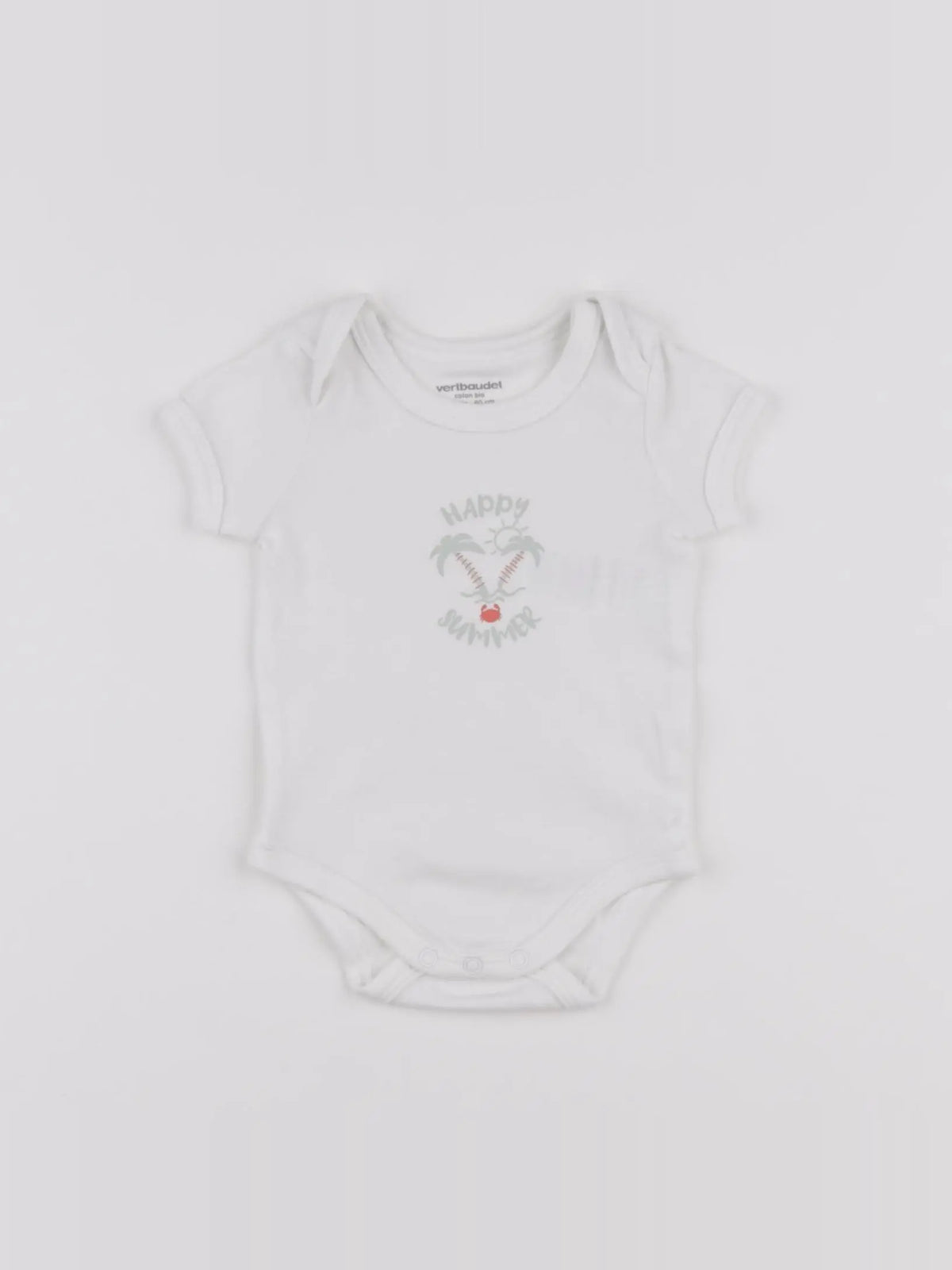 Vertbaudet - body blanc - 3 mois