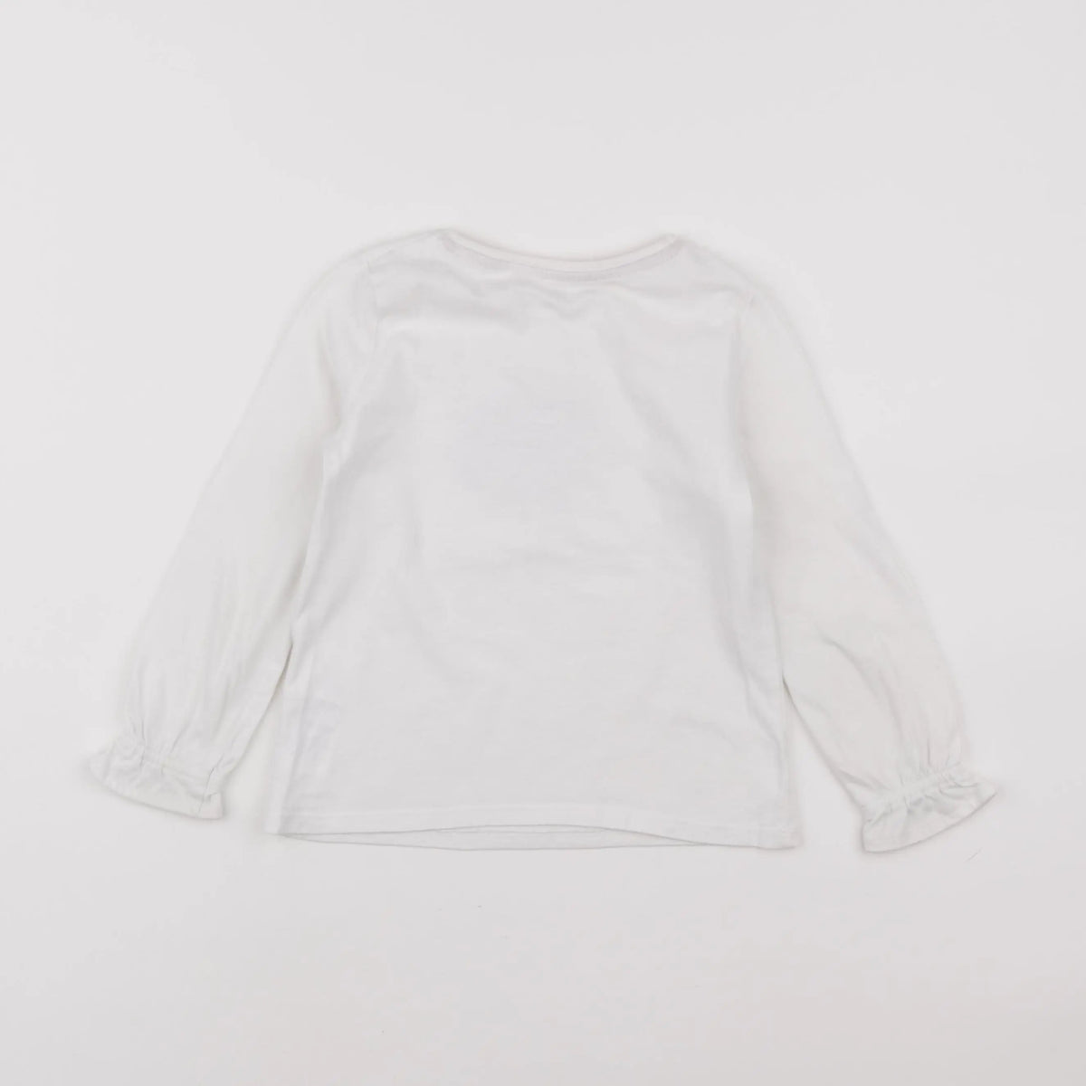 Vertbaudet - tee-shirt beige - 4 ans