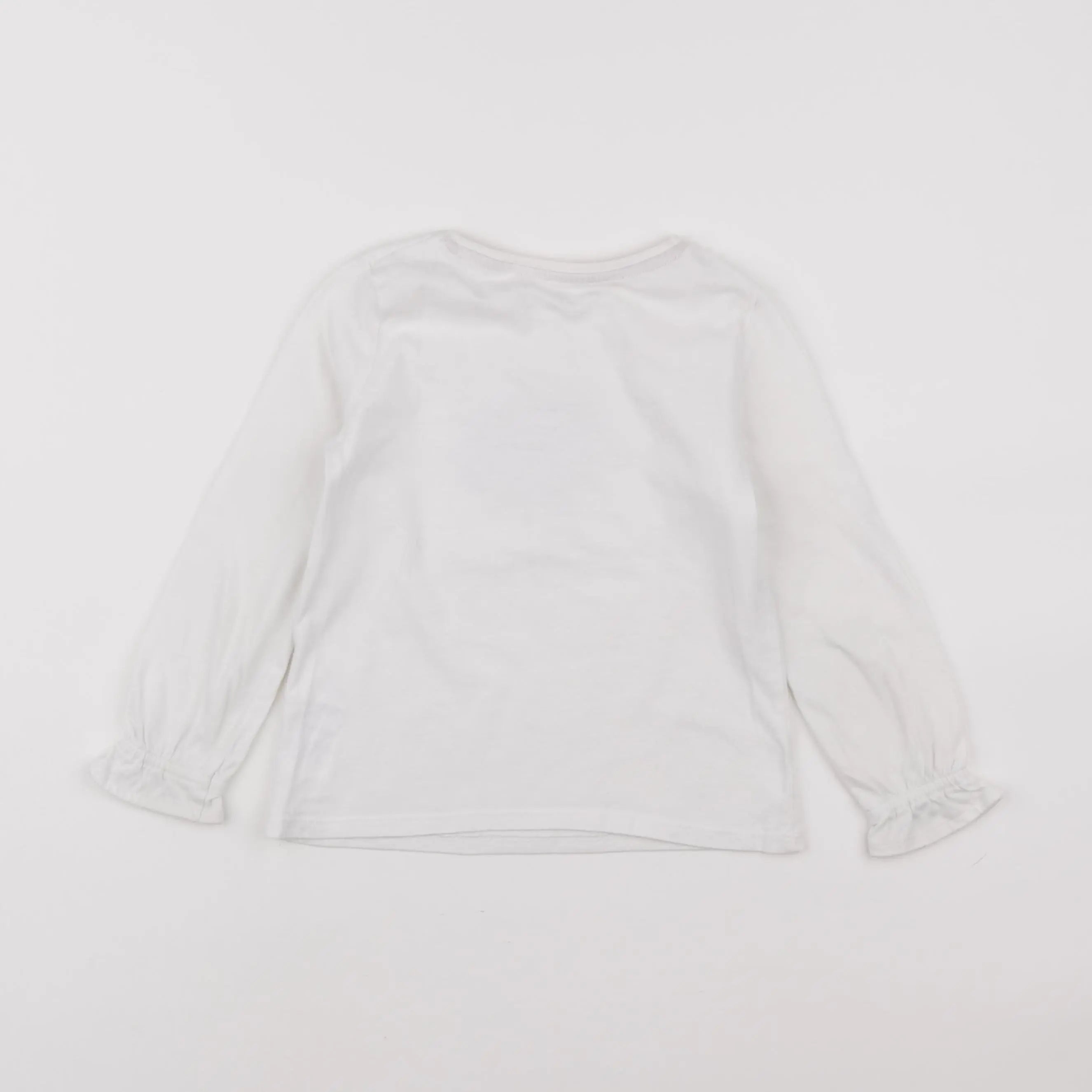 Vertbaudet - tee-shirt beige - 4 ans