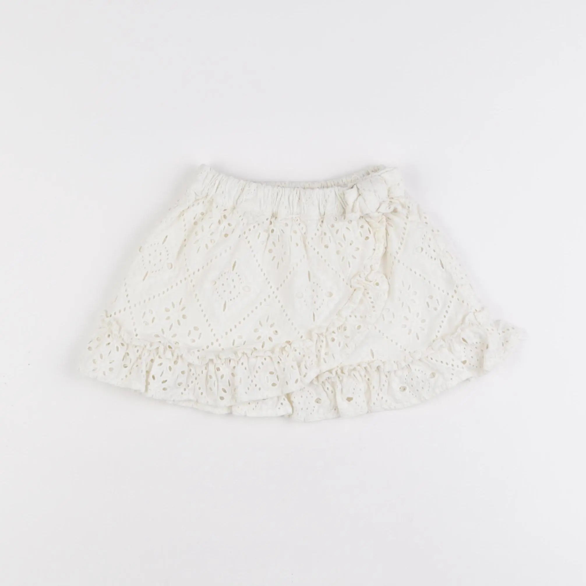 Vertbaudet - jupe beige - 2 ans