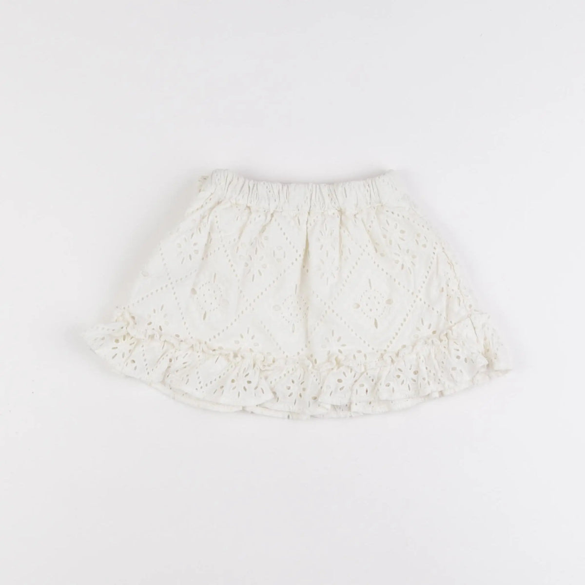 Vertbaudet - jupe beige - 2 ans