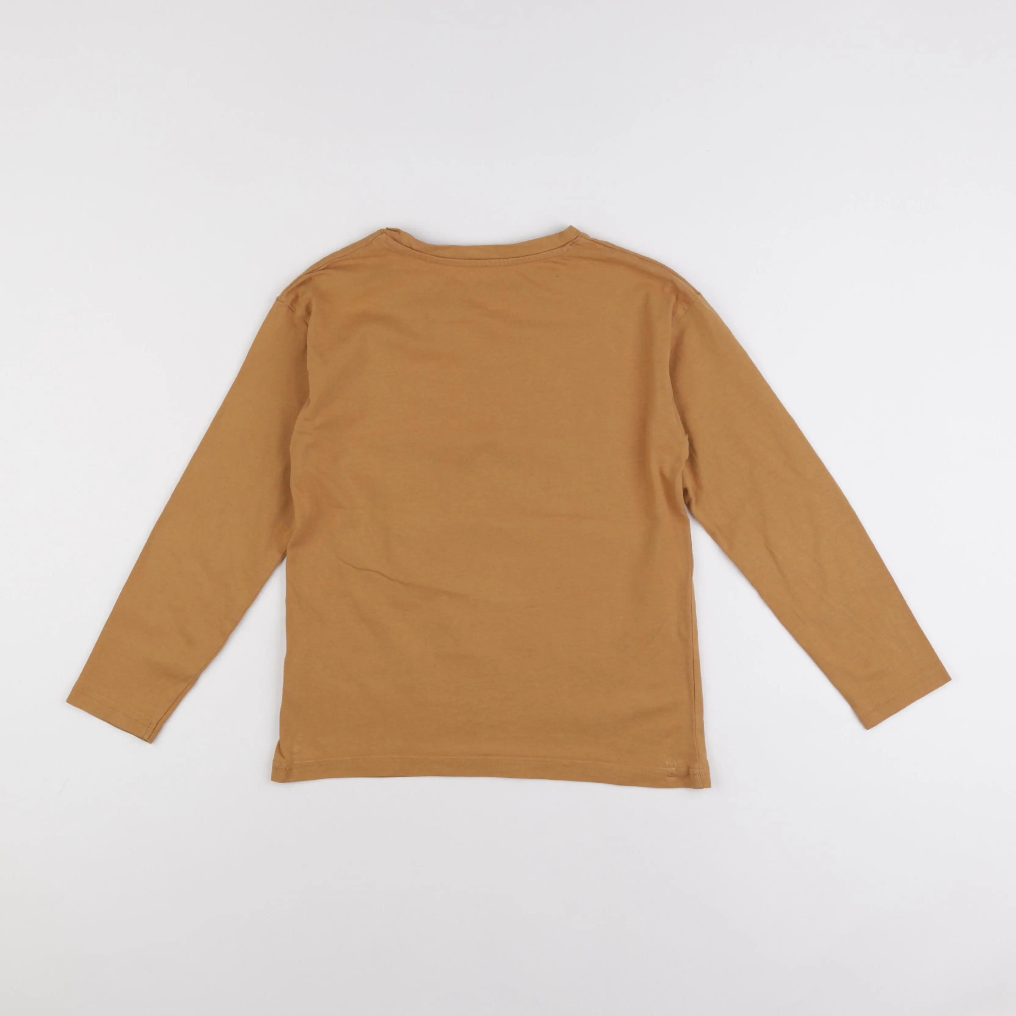Vertbaudet - tee-shirt marron - 10 ans