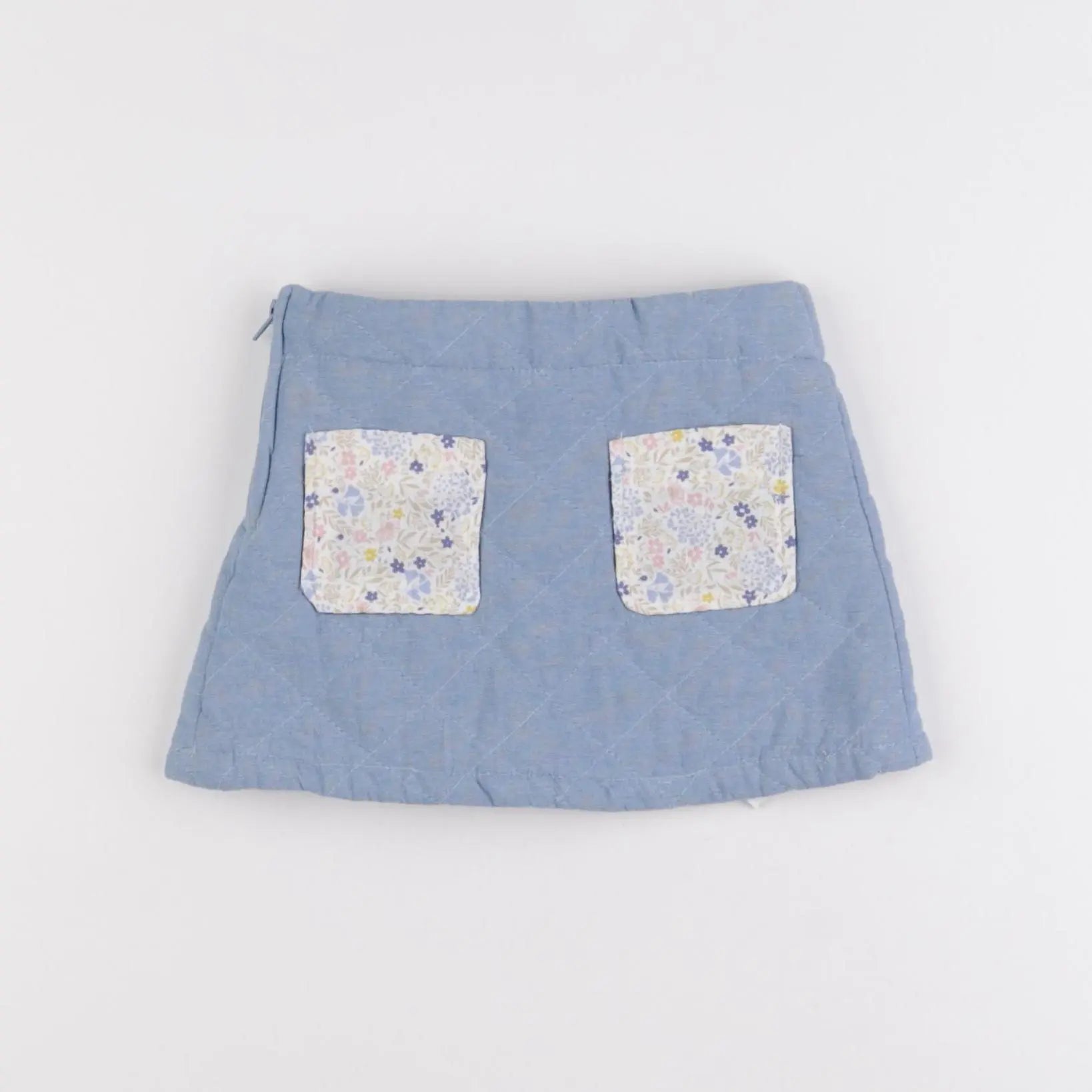 Vertbaudet - jupe bleu - 2 ans
