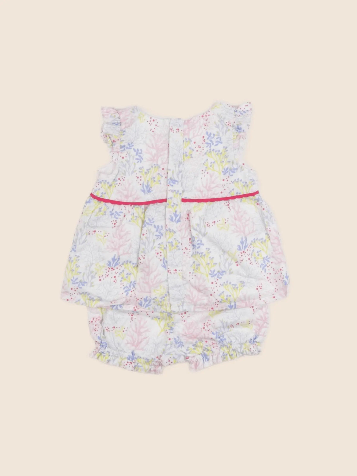 Carrément Beau - ensemble rose - 3 mois