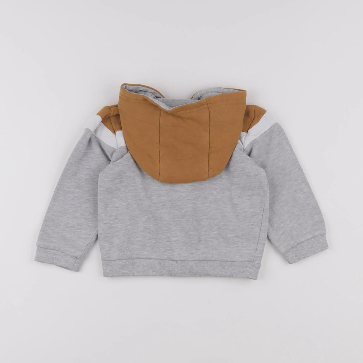 Vertbaudet - sweat gris - 18 mois