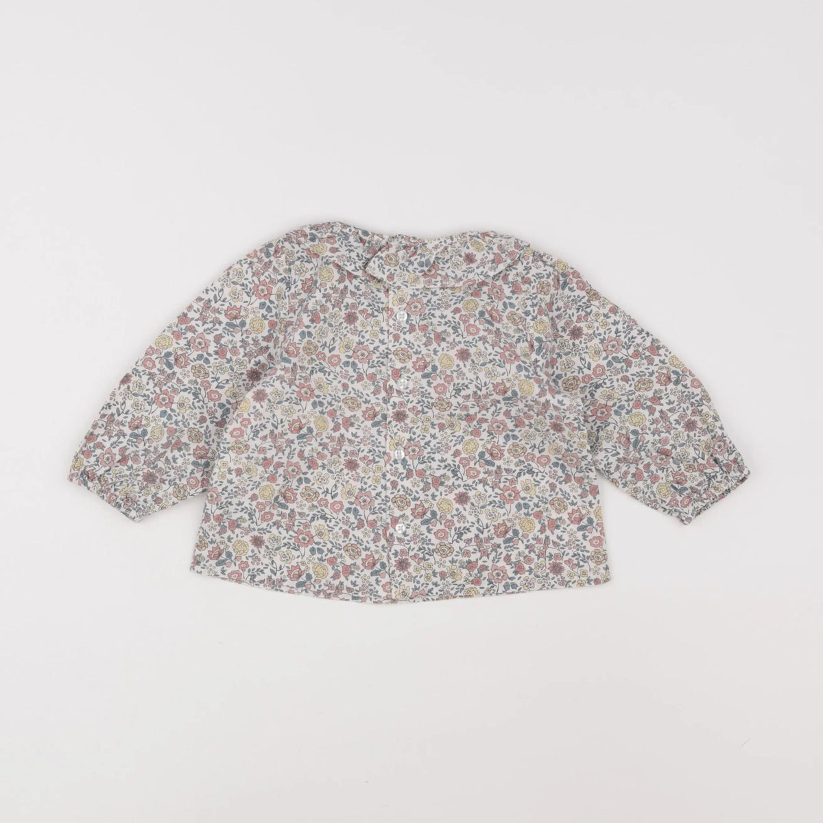 Vertbaudet - blouse multicolore - 12 mois