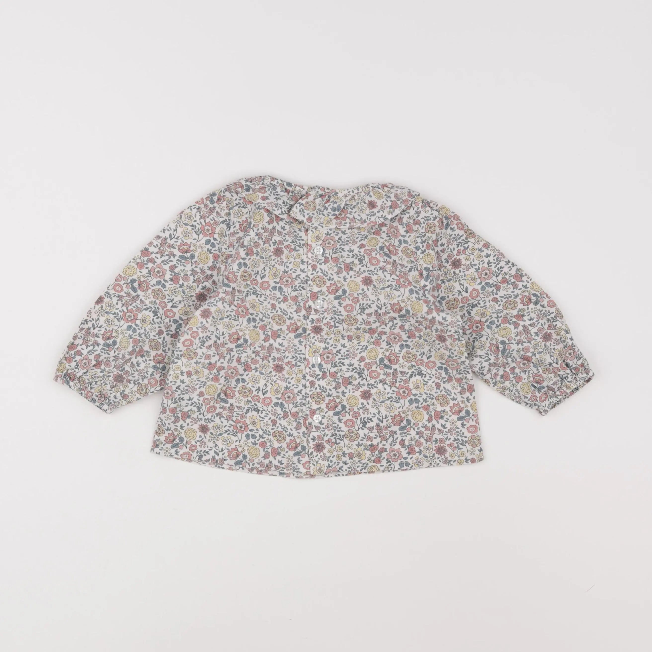Vertbaudet - blouse multicolore - 12 mois