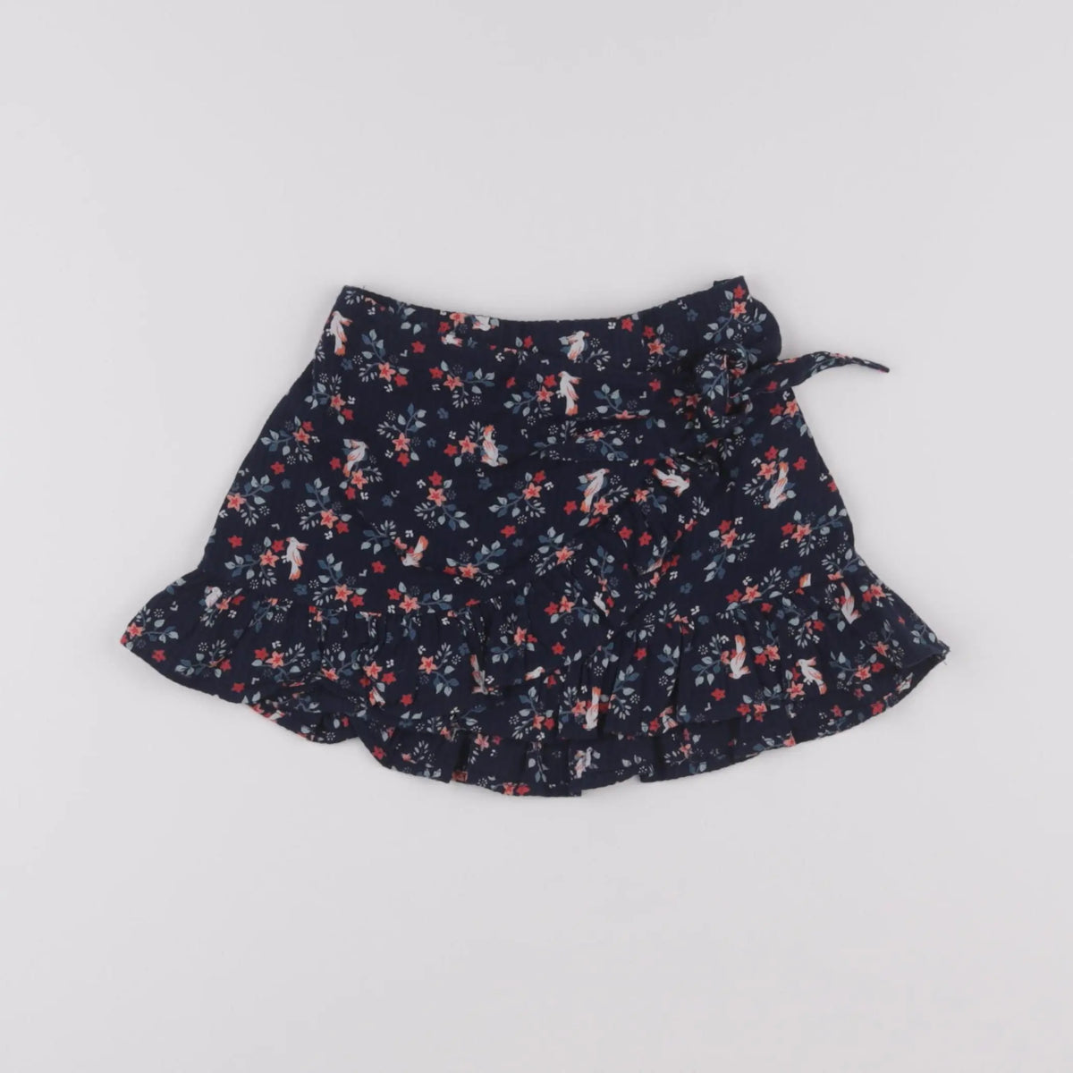 Vertbaudet - jupe bleu - 2 ans