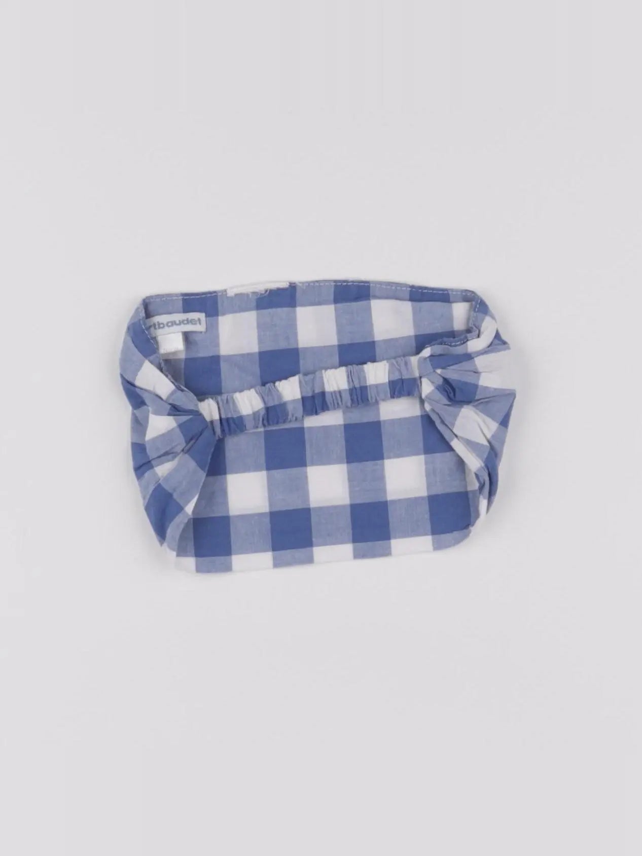 Vertbaudet - bandeau blanc, bleu - 12 mois