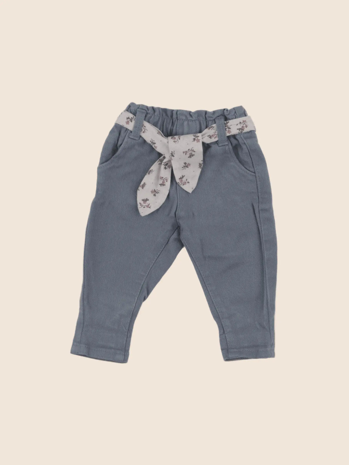 Vertbaudet - jean bleu - 3 mois