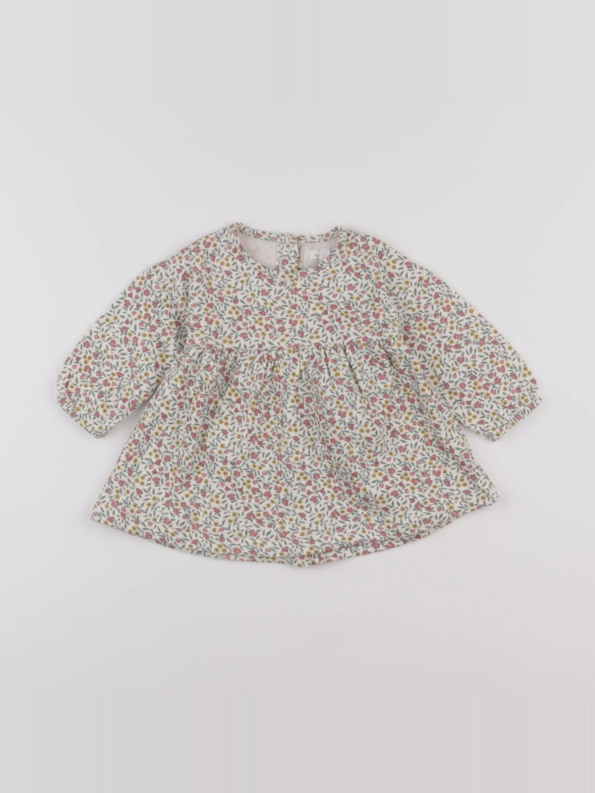 Vertbaudet - robe vert - 6 mois