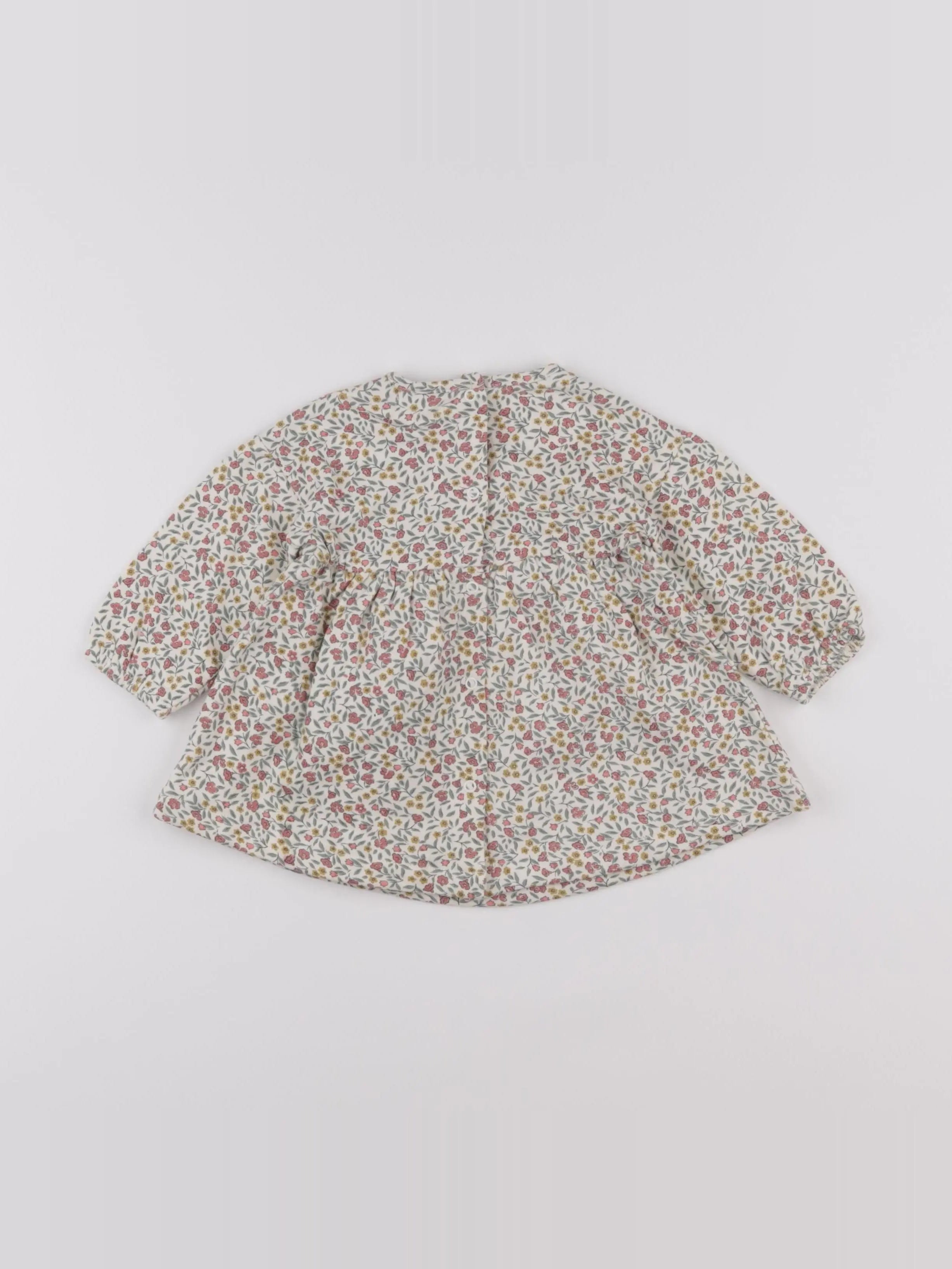 Vertbaudet - robe vert - 6 mois