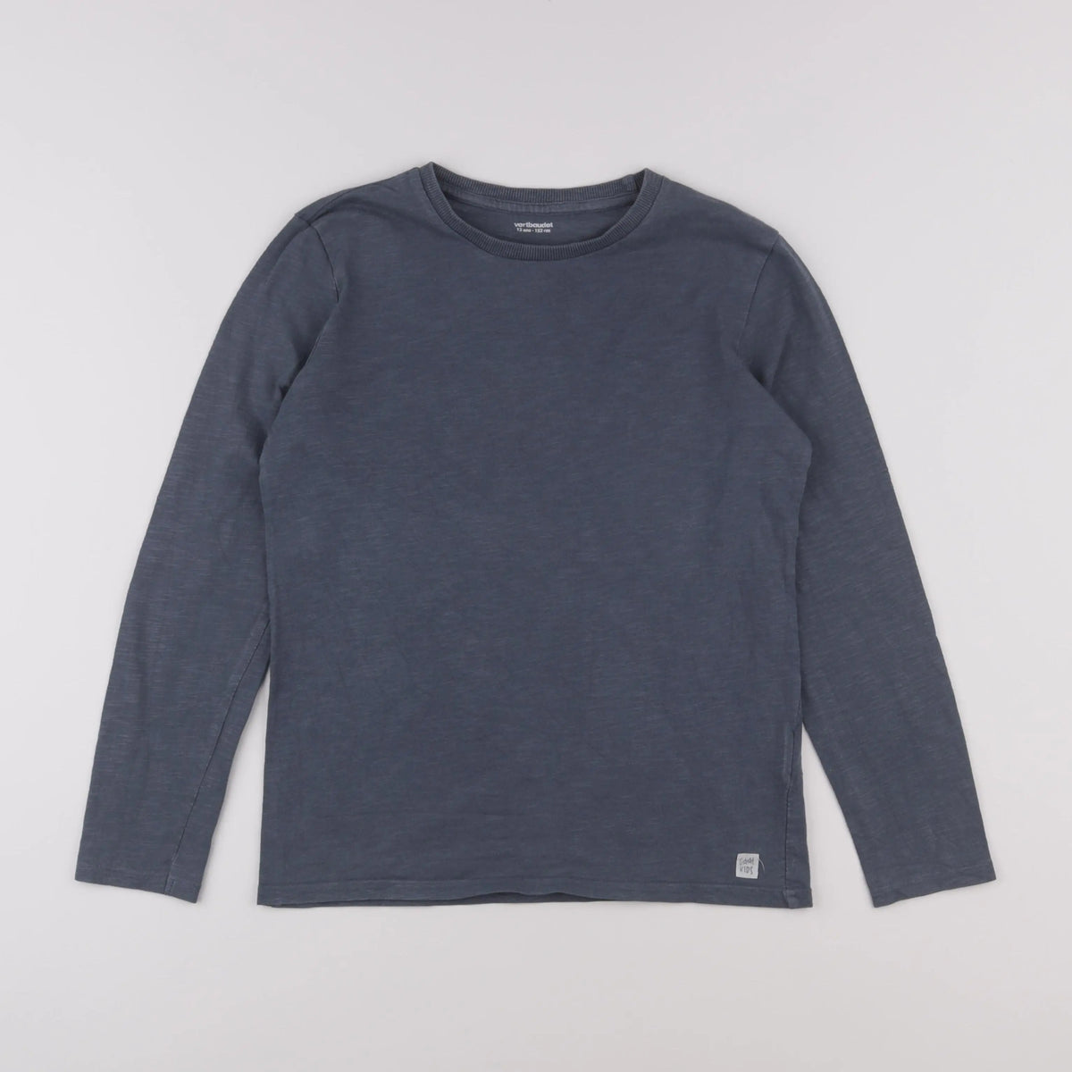 Vertbaudet - tee-shirt bleu - 12 ans