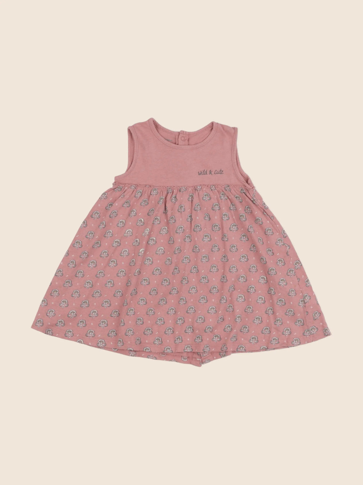 Vertbaudet - robe rose - 18 mois