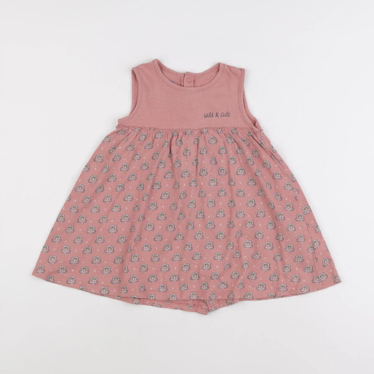 Vertbaudet - robe rose - 18 mois