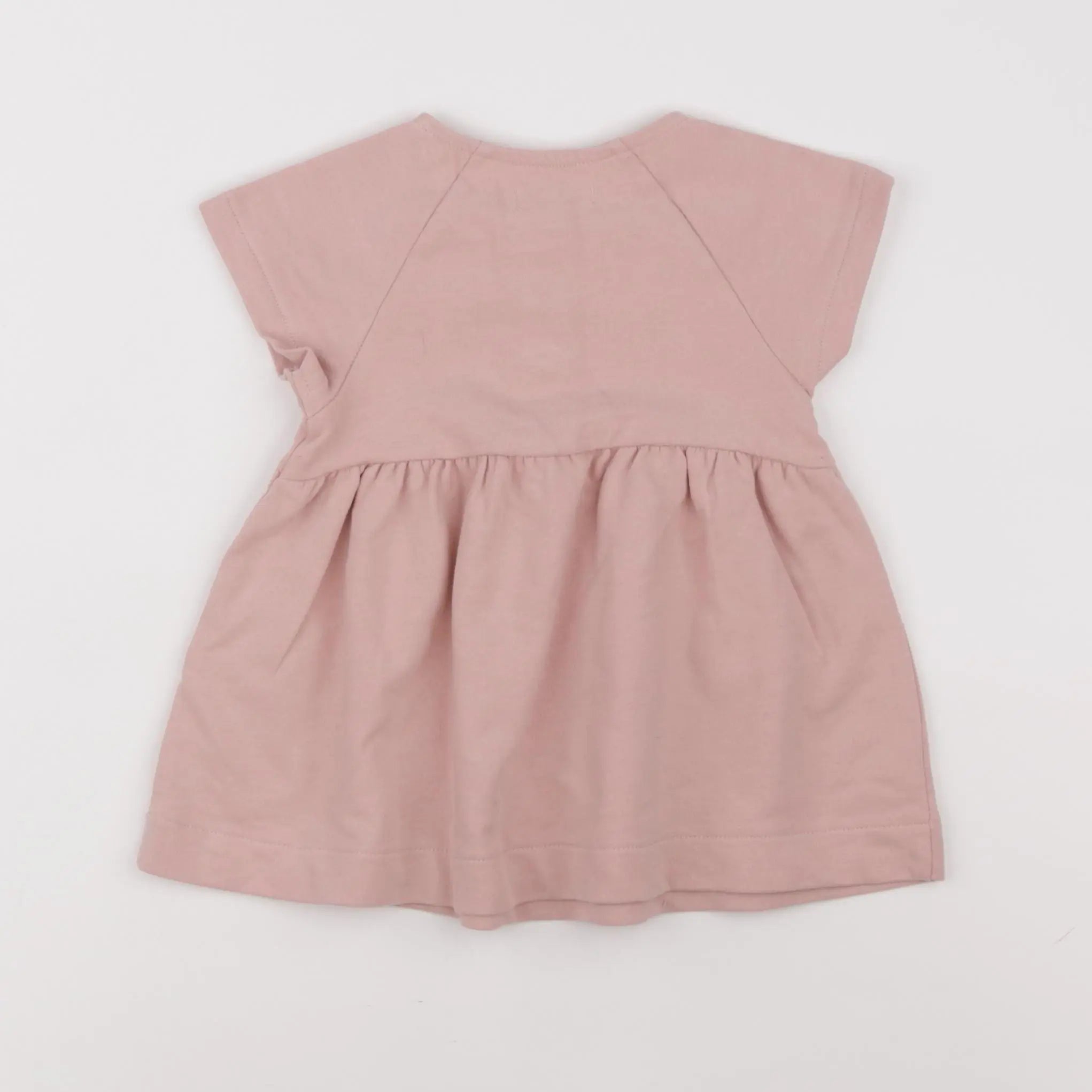 Vertbaudet - robe rose - 9 mois