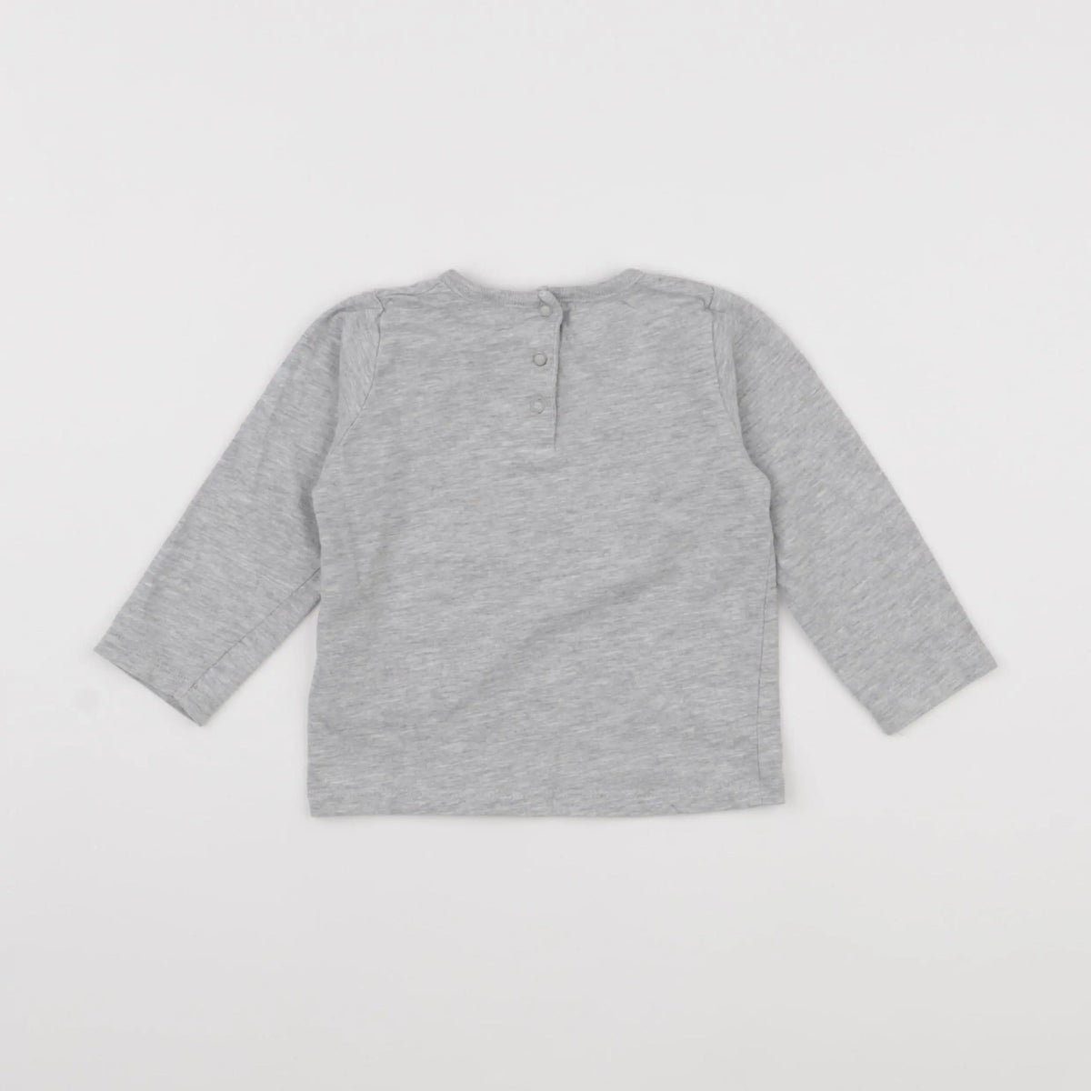 Vertbaudet - tee-shirt gris - 18 mois