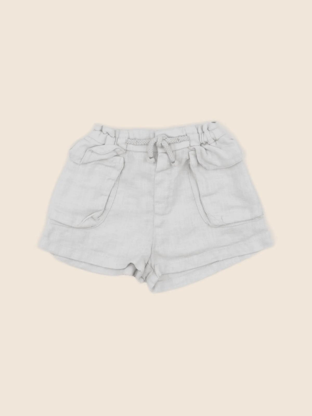 Zara - short beige - 12/18 mois