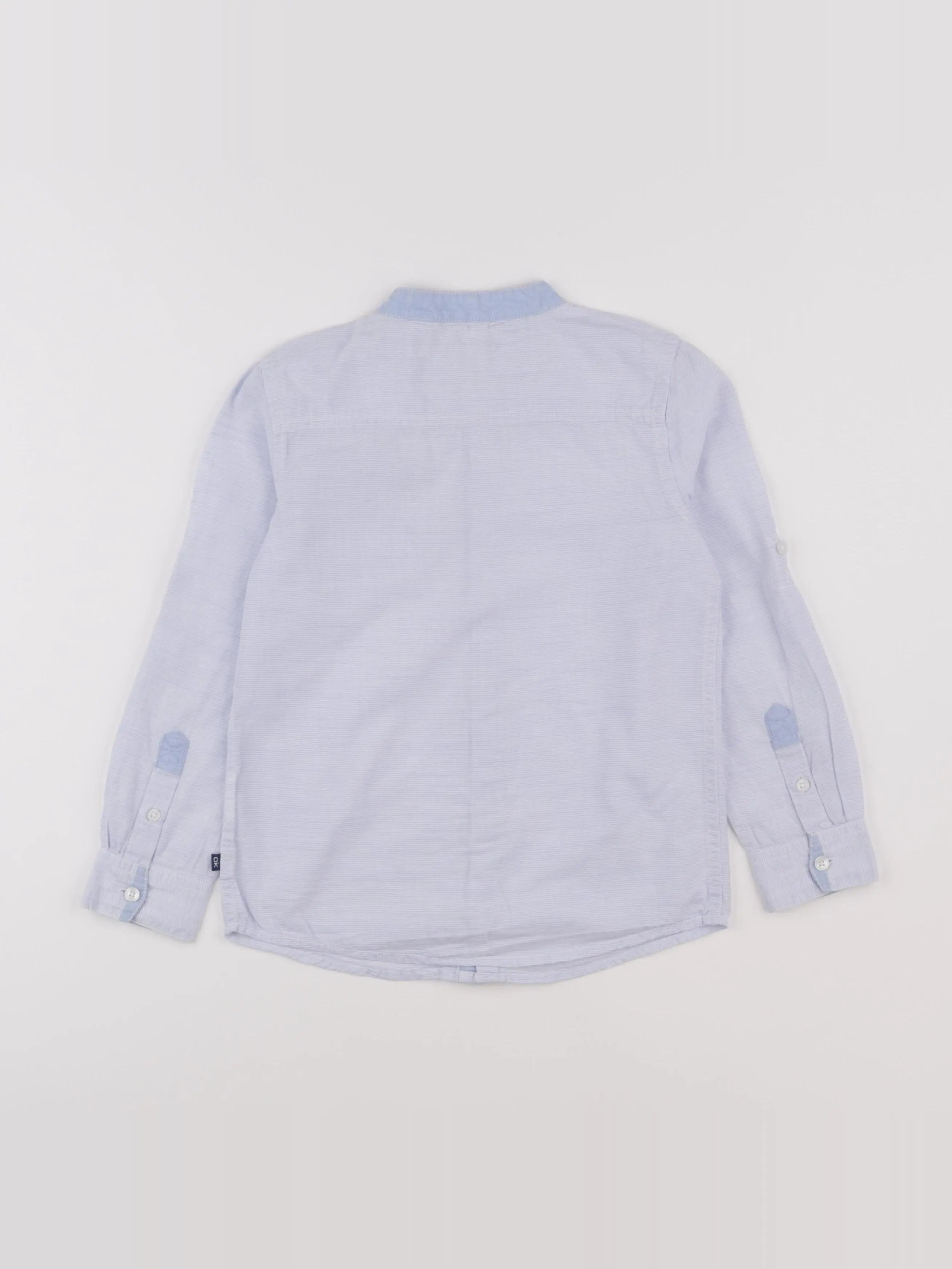 Okaidi - chemise bleu - 6 ans