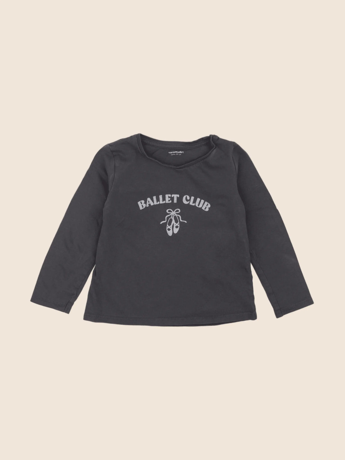 Vertbaudet - tee-shirt gris - 3 ans